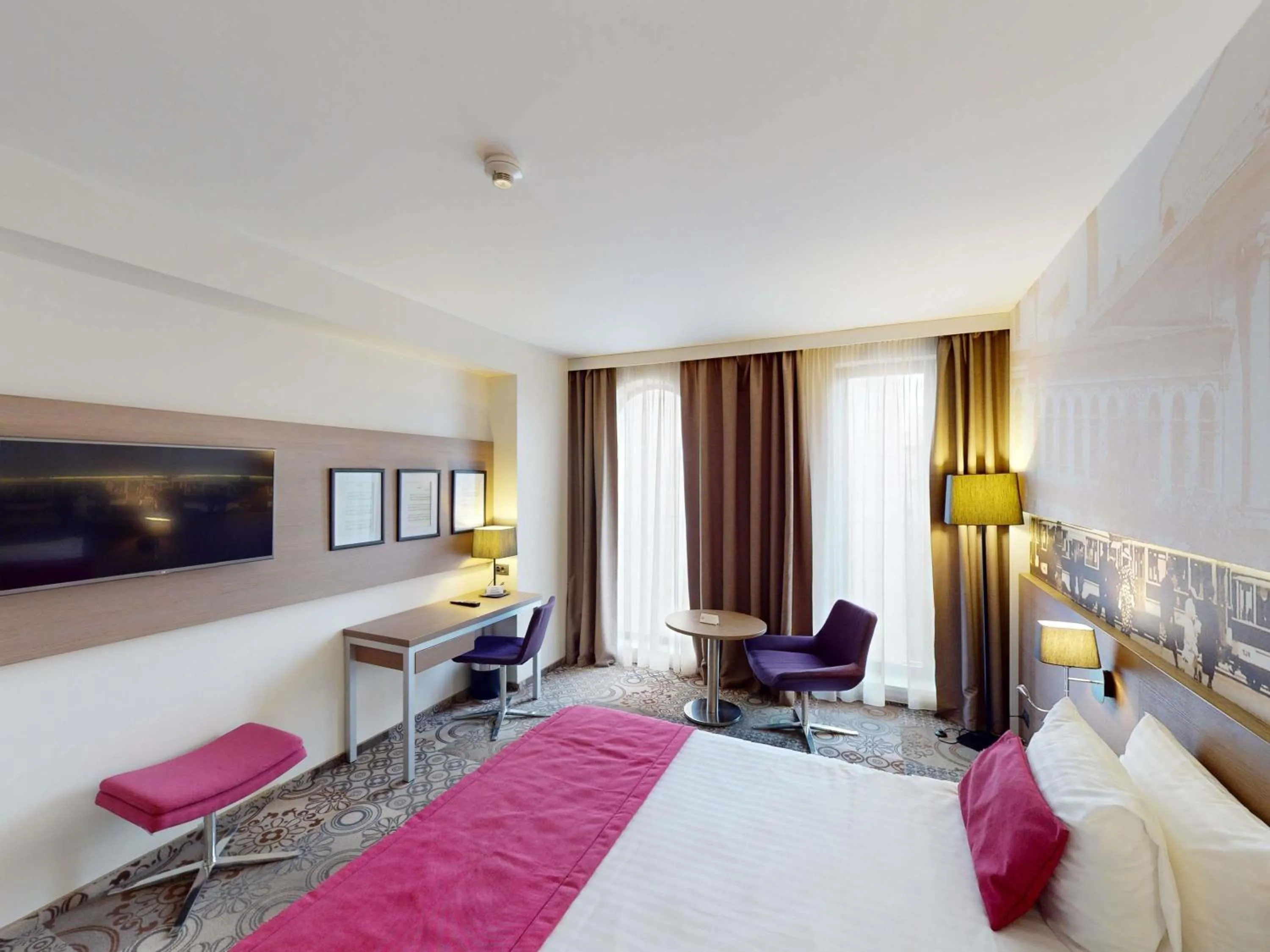 Bedroom, Bed in Mercure Bucharest City Center
