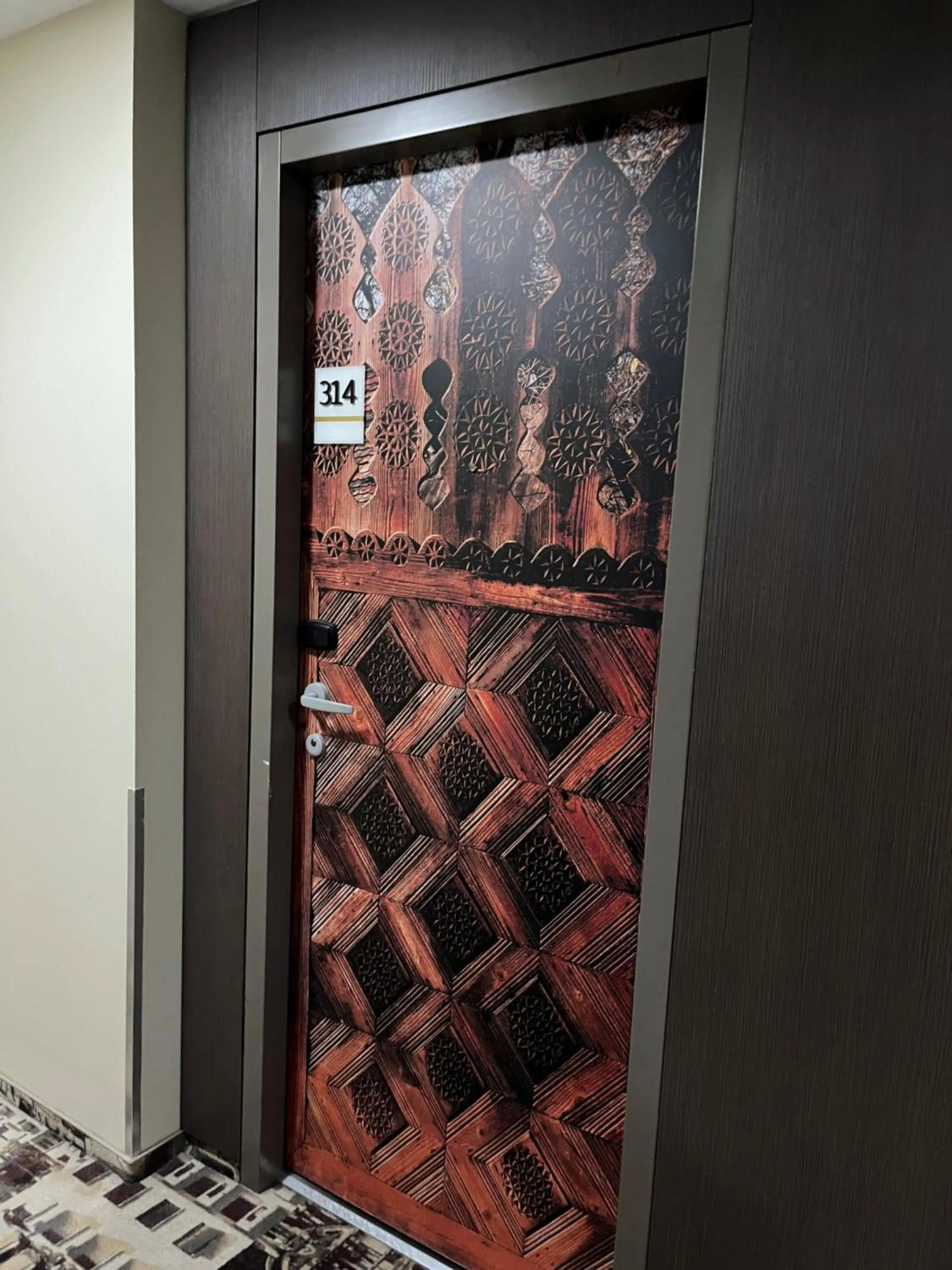 Decorative detail in Mercure Bucharest City Center