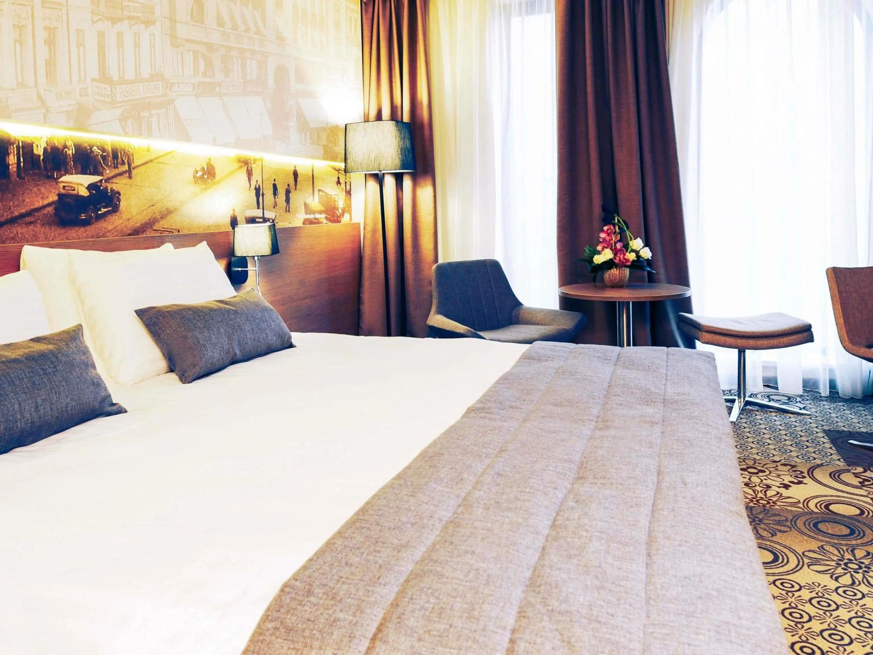 Bedroom, Bed in Mercure Bucharest City Center