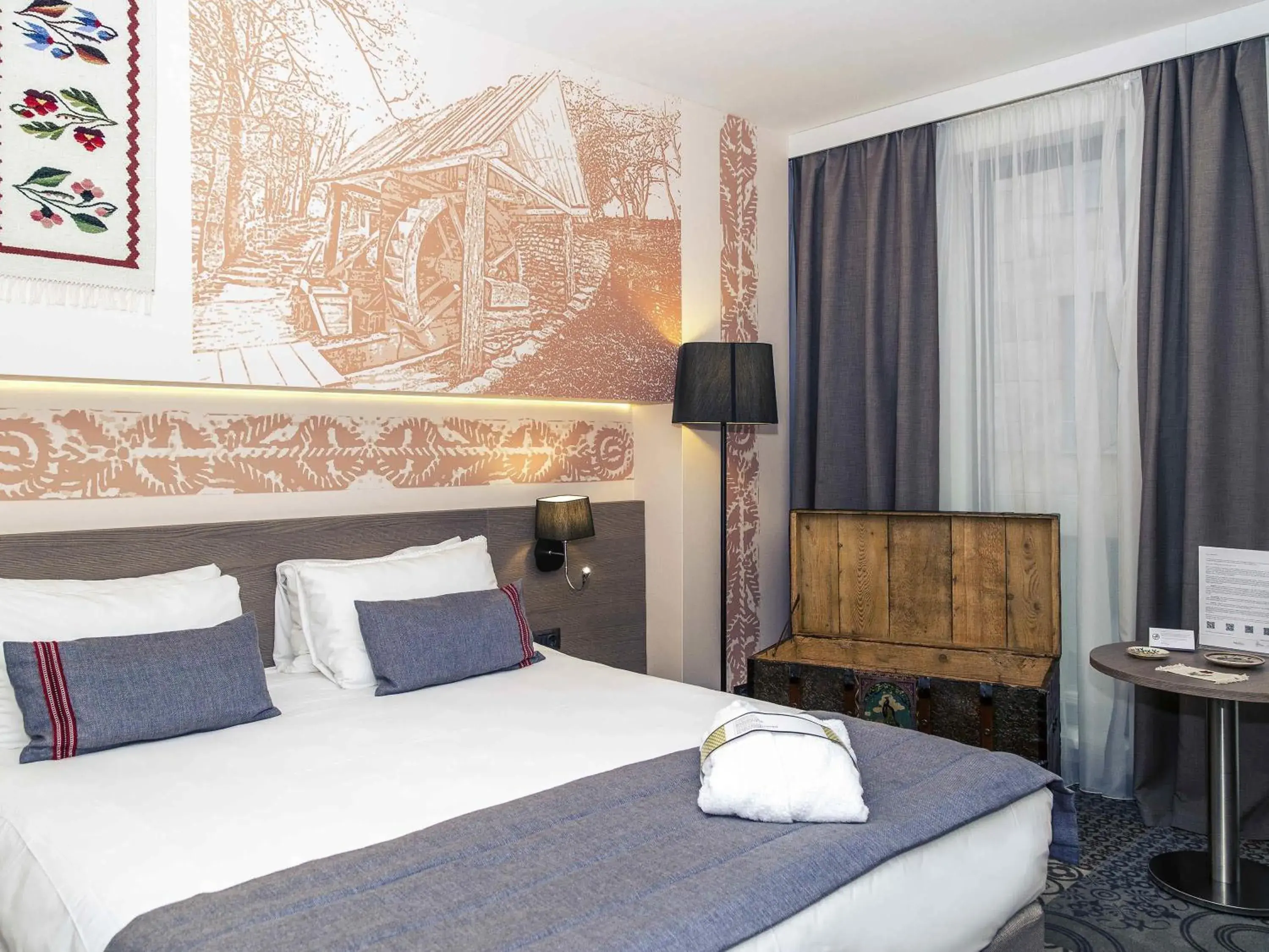 Bedroom, Bed in Mercure Bucharest City Center Bedroom, Bed in Mercure Bucharest City Center