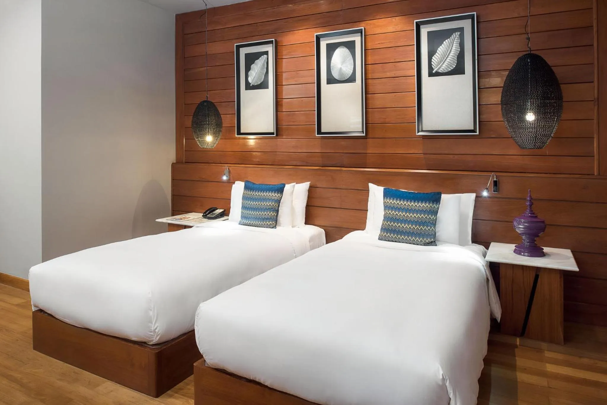 Bed in Novotel Inle Lake Myat Min