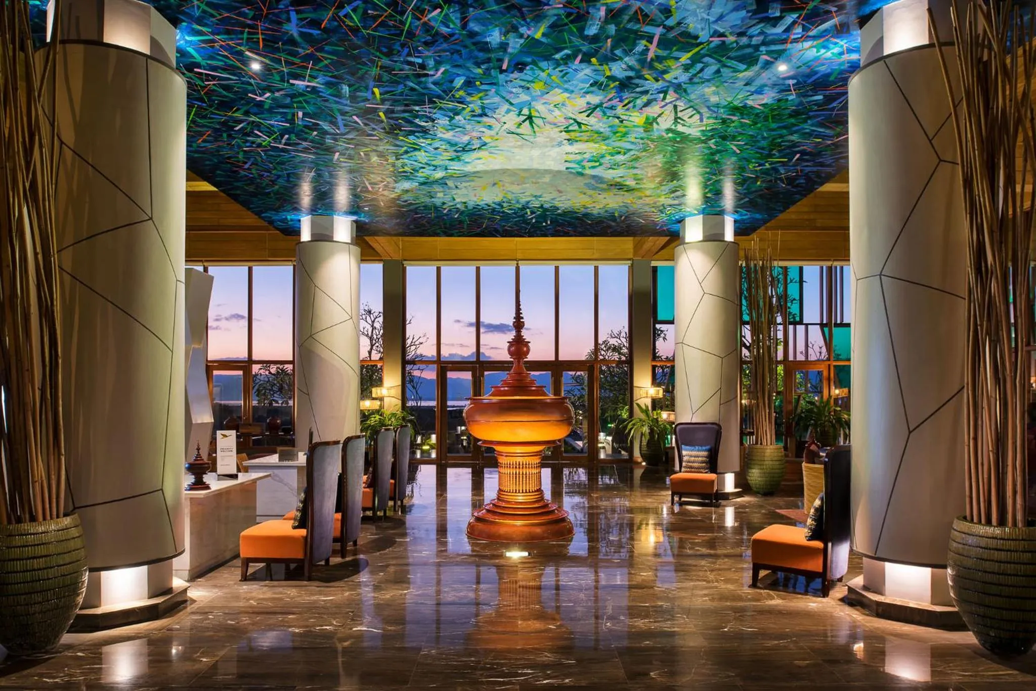 Staff in Novotel Inle Lake Myat Min