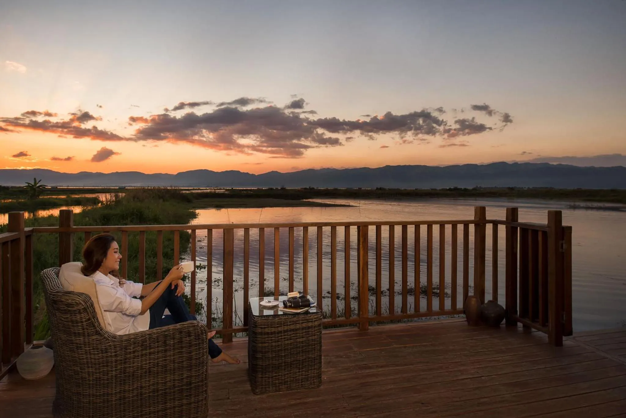 Balcony/Terrace in Novotel Inle Lake Myat Min