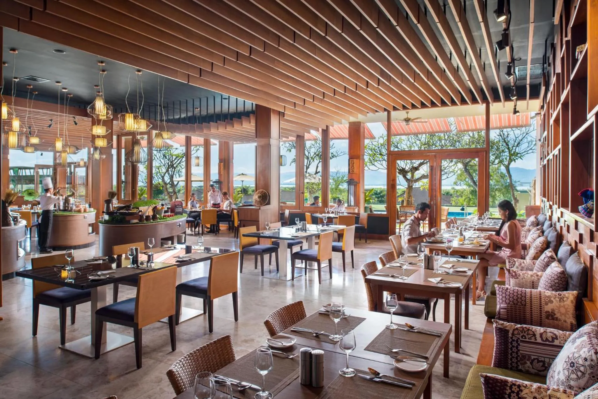 Staff in Novotel Inle Lake Myat Min