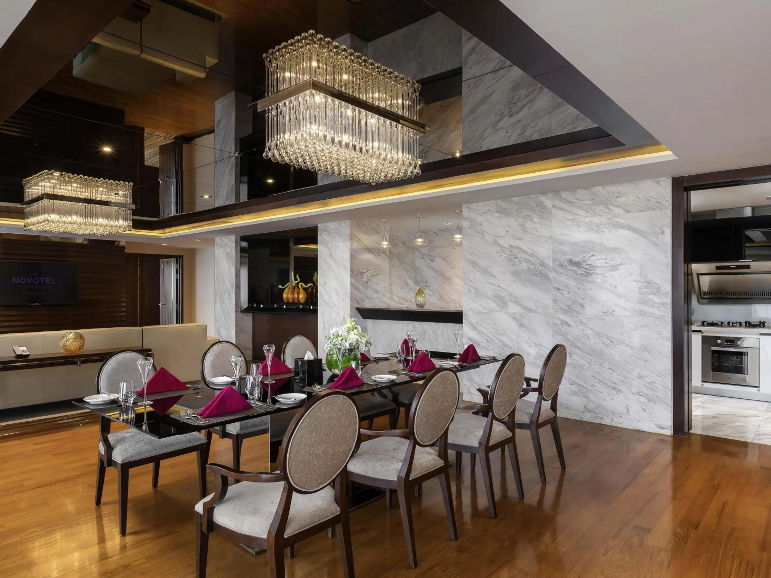 Bedroom in Novotel Yangon Max