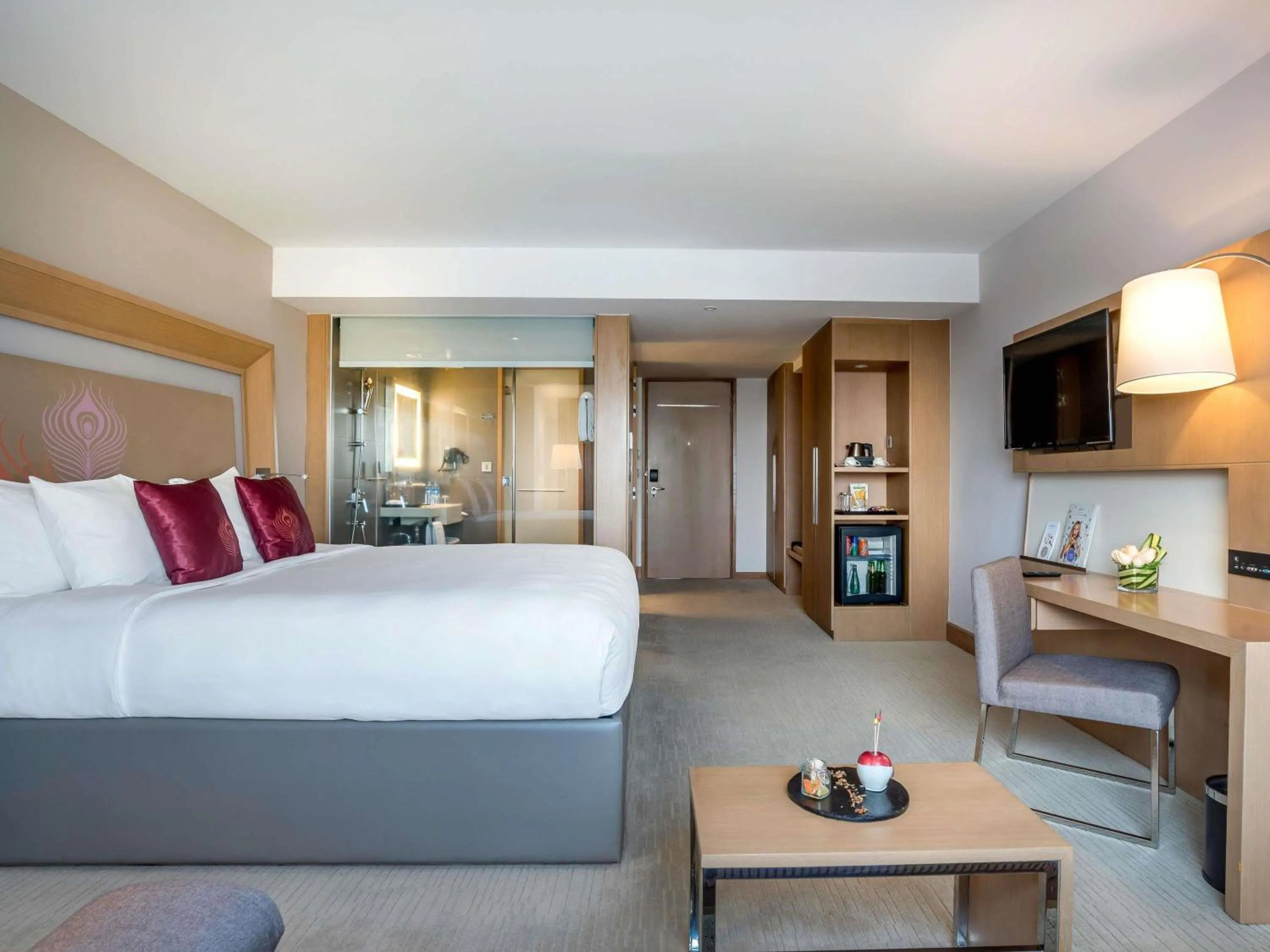 Bedroom, Bed in Novotel Yangon Max