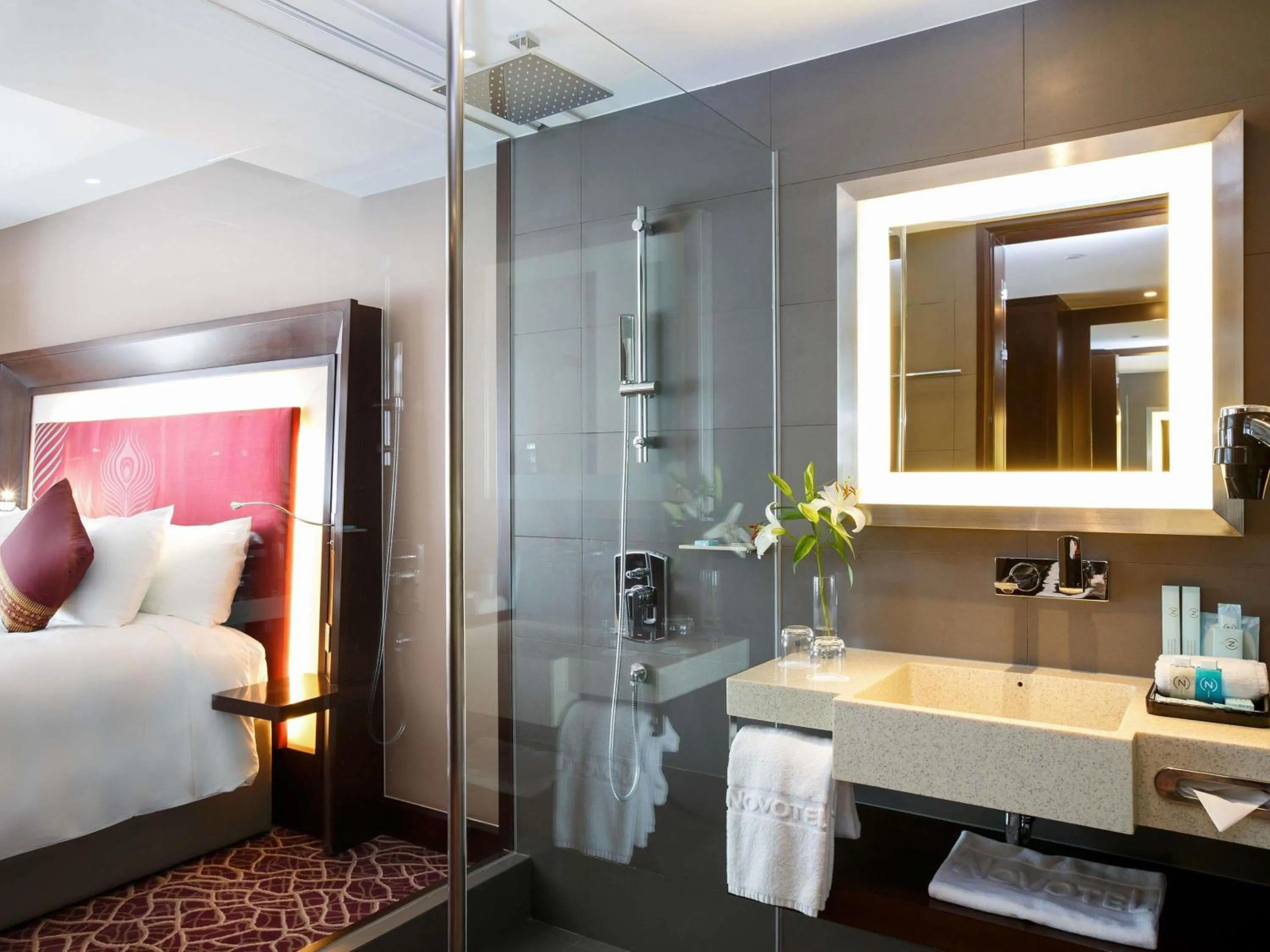 Bedroom in Novotel Yangon Max