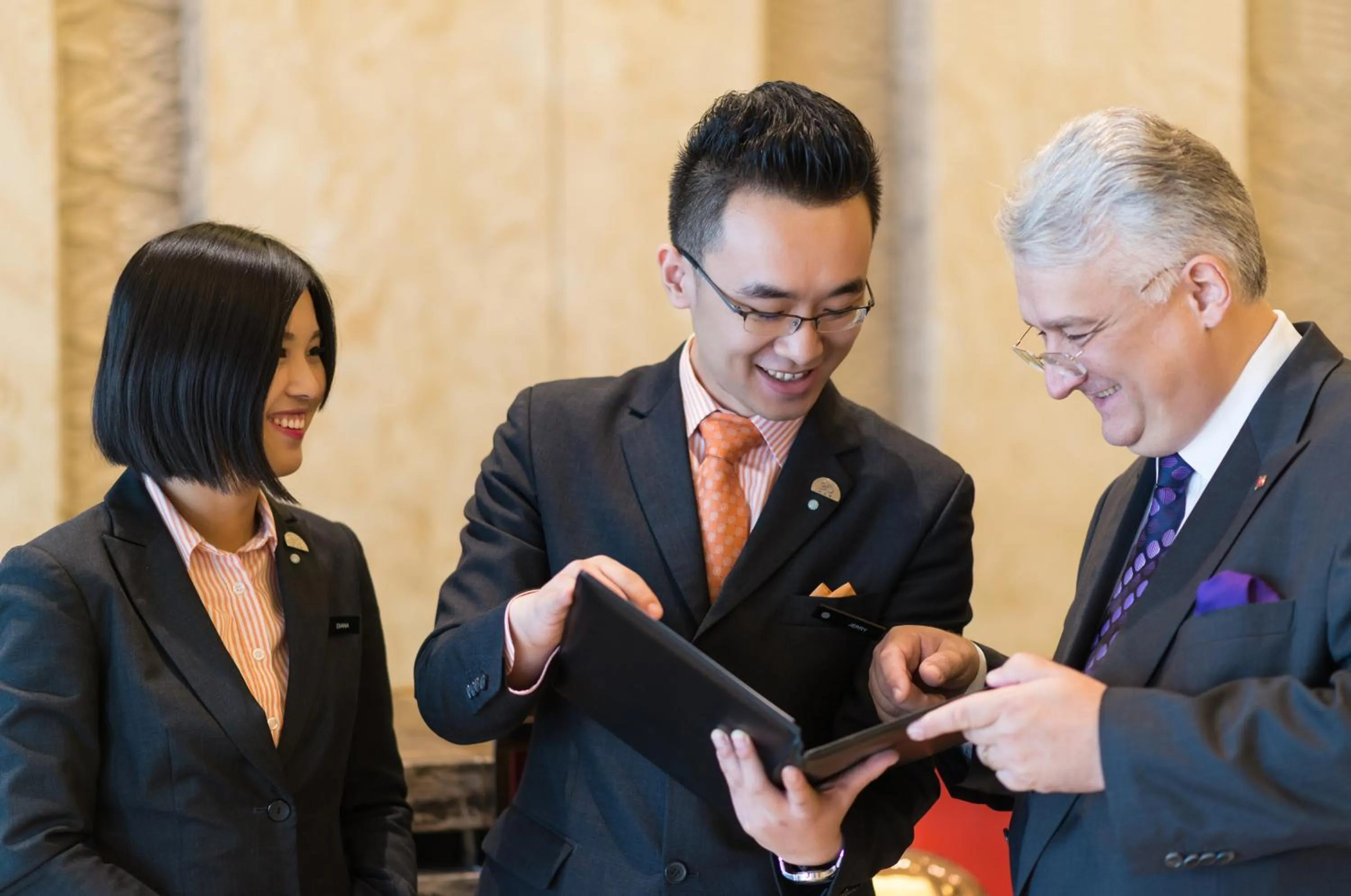 Staff in Pullman Qingdao Ziyue