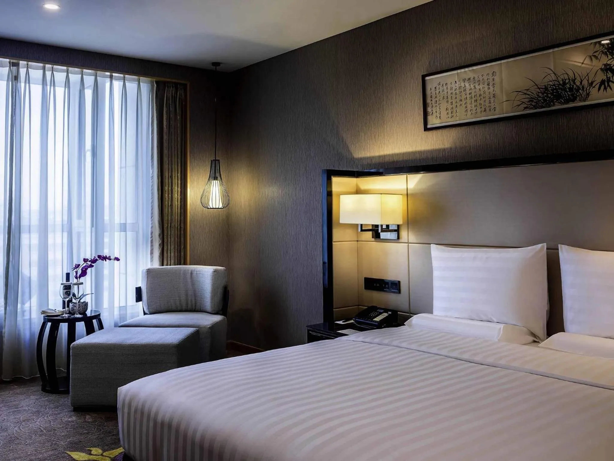 Bedroom in Pullman Qingdao Ziyue