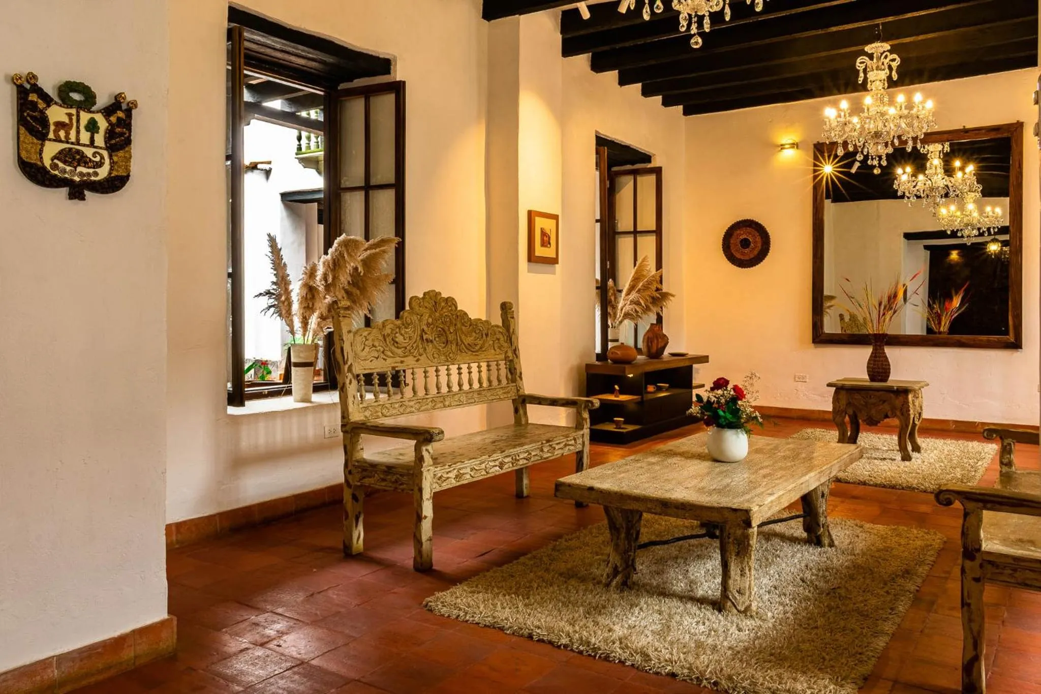 Lobby or reception in La Xalca Hotel - Asociado Casa Andina