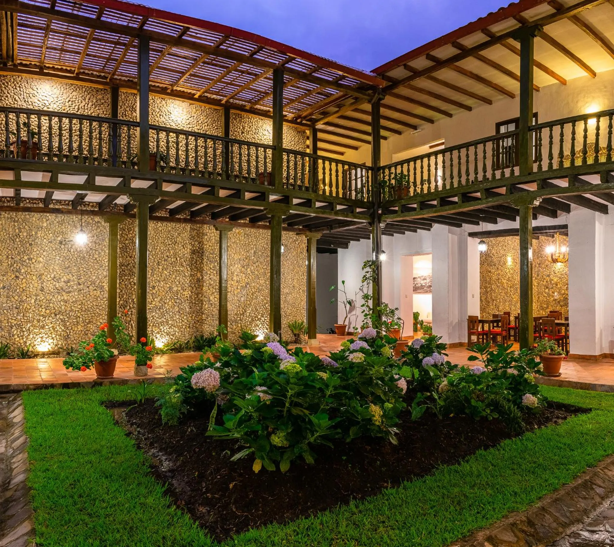 Garden in La Xalca Hotel - Asociado Casa Andina