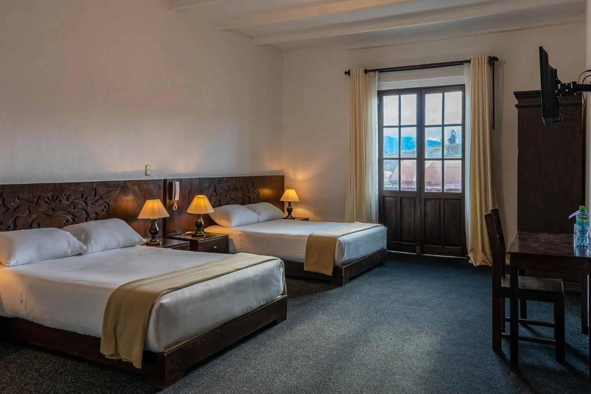 Bed in La Xalca Hotel - Asociado Casa Andina