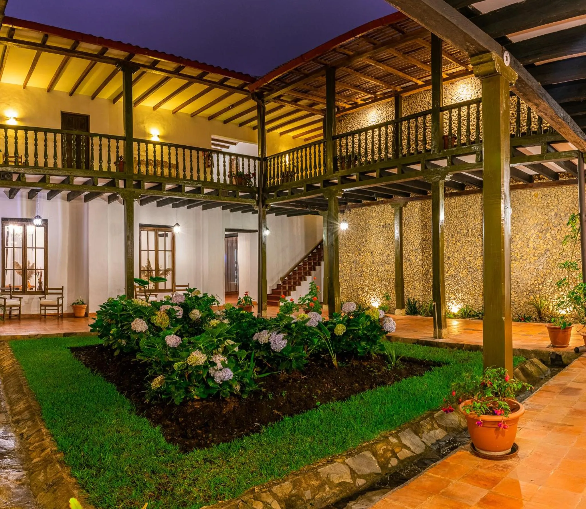 Garden in La Xalca Hotel - Asociado Casa Andina