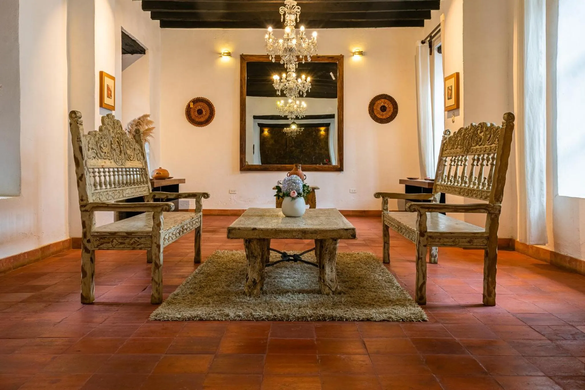 Lobby or reception in La Xalca Hotel - Asociado Casa Andina