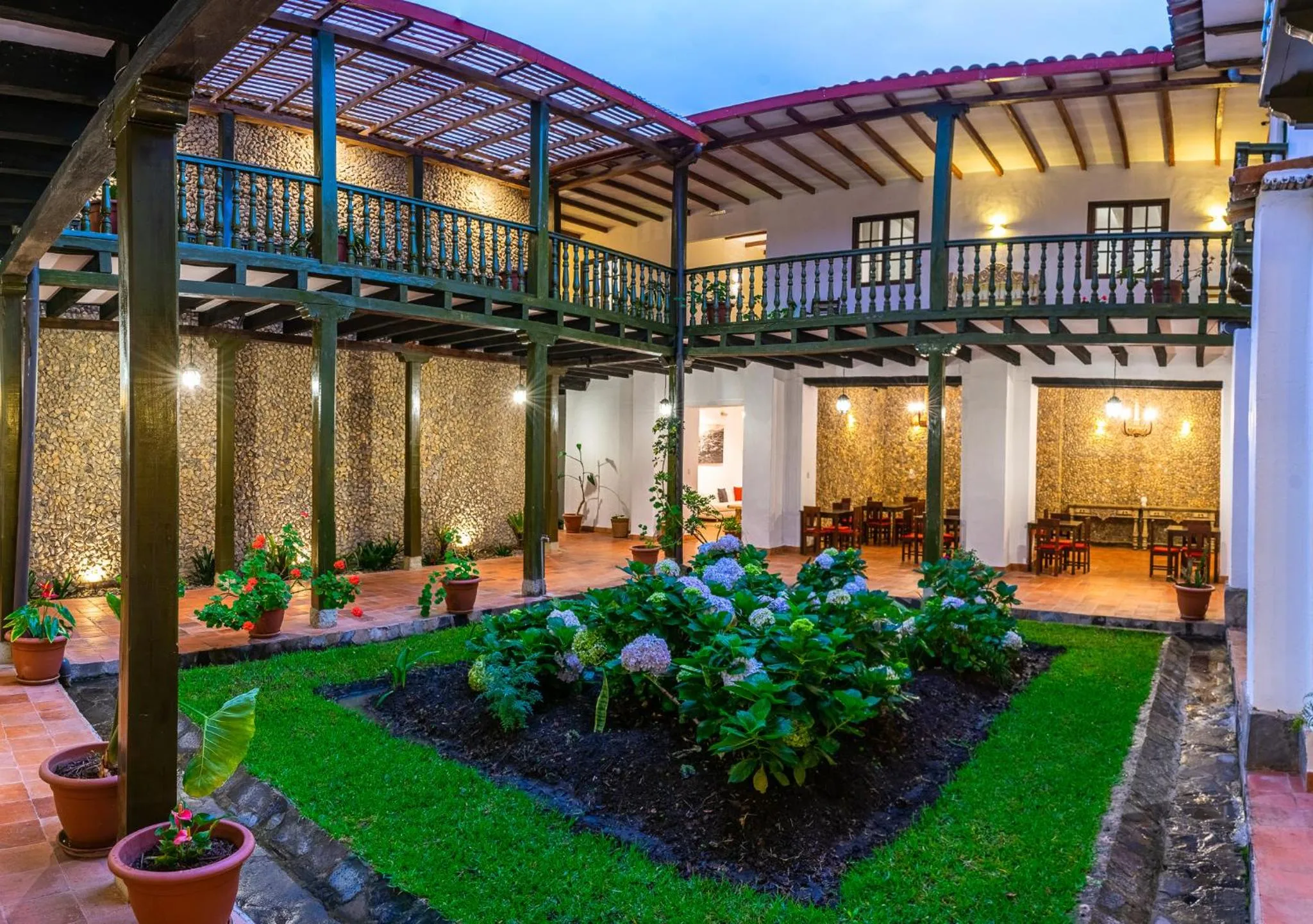 Garden in La Xalca Hotel - Asociado Casa Andina