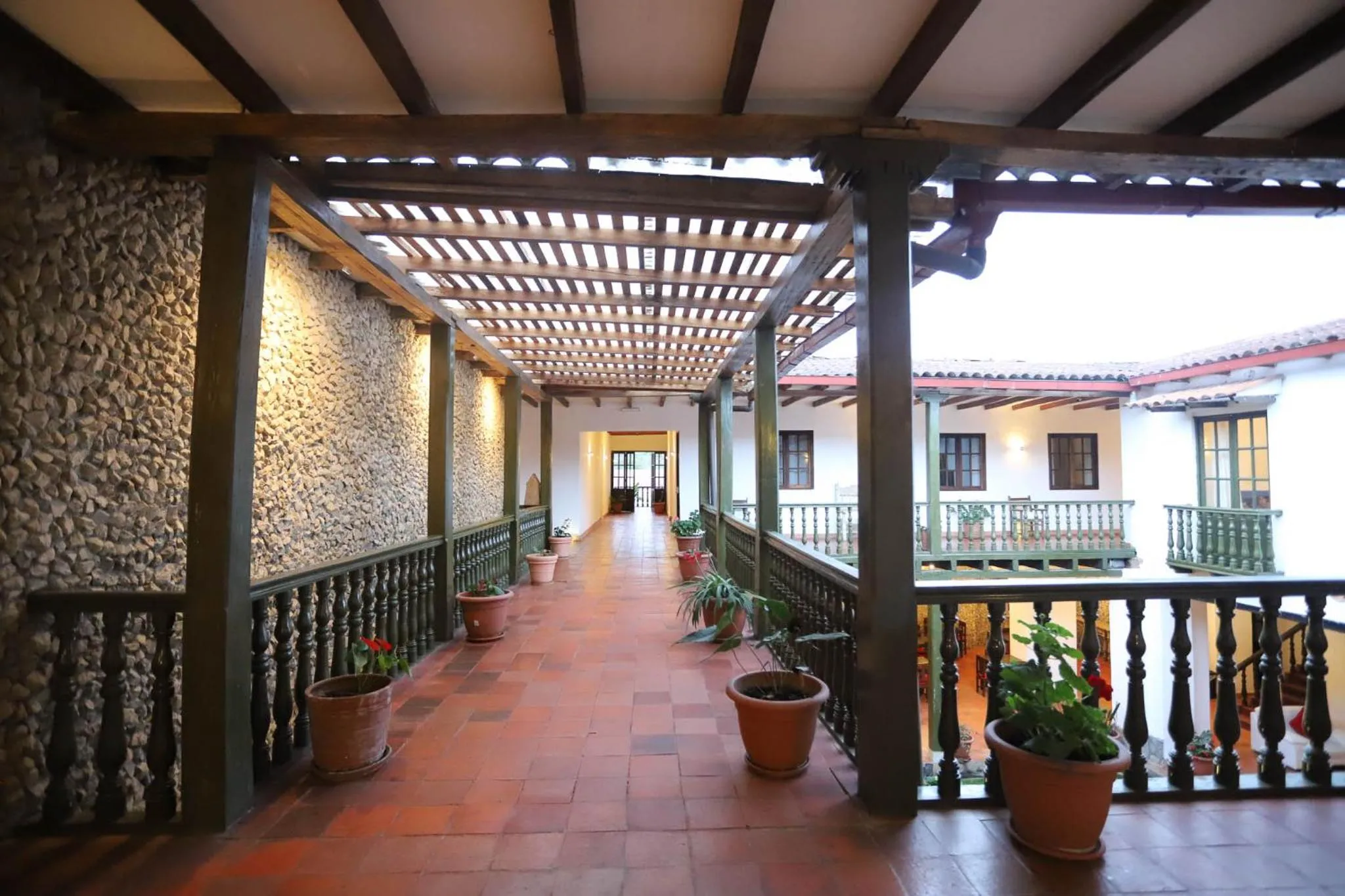 Property building in La Xalca Hotel - Asociado Casa Andina