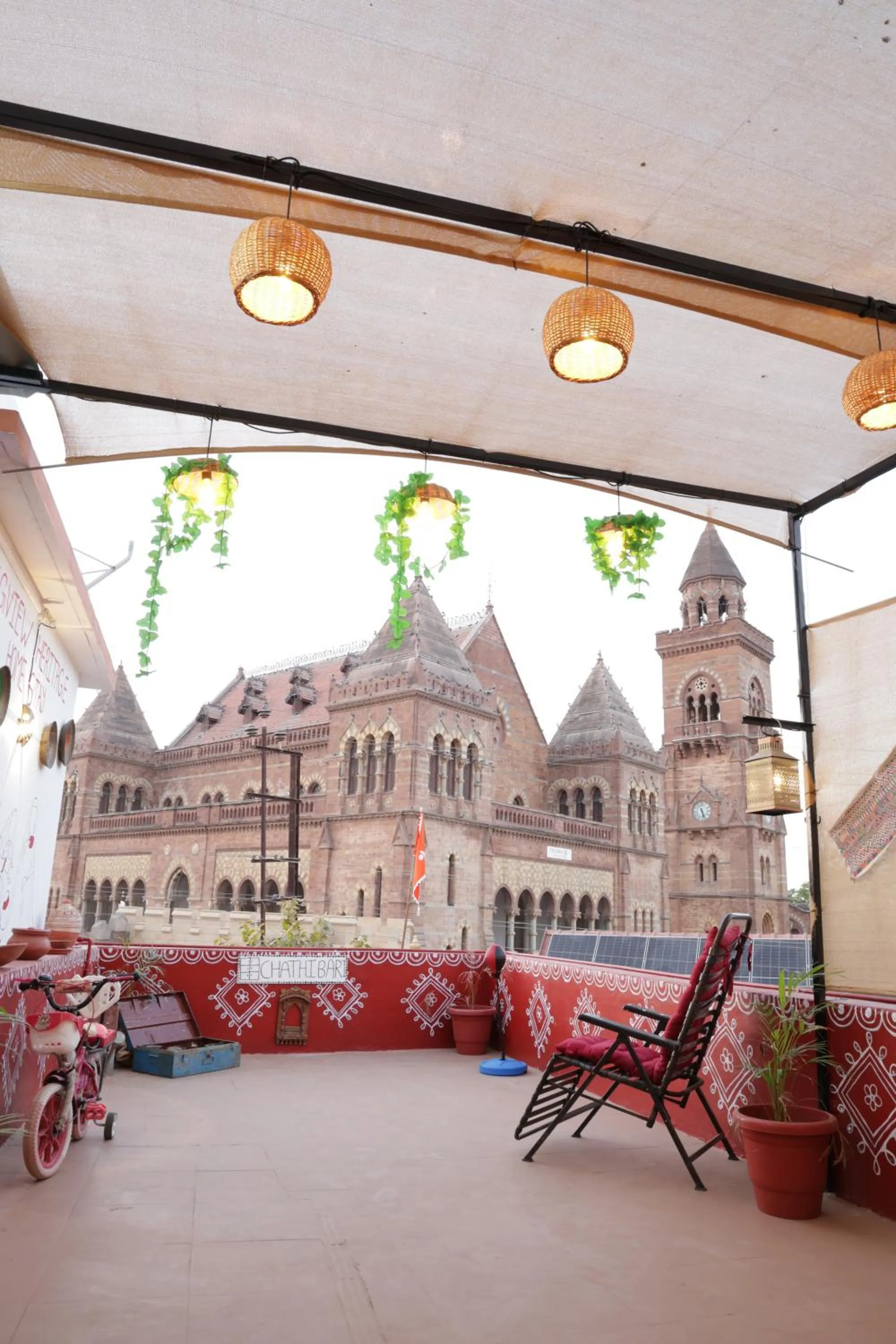 Balcony/Terrace in Prag View Heritage Homestay