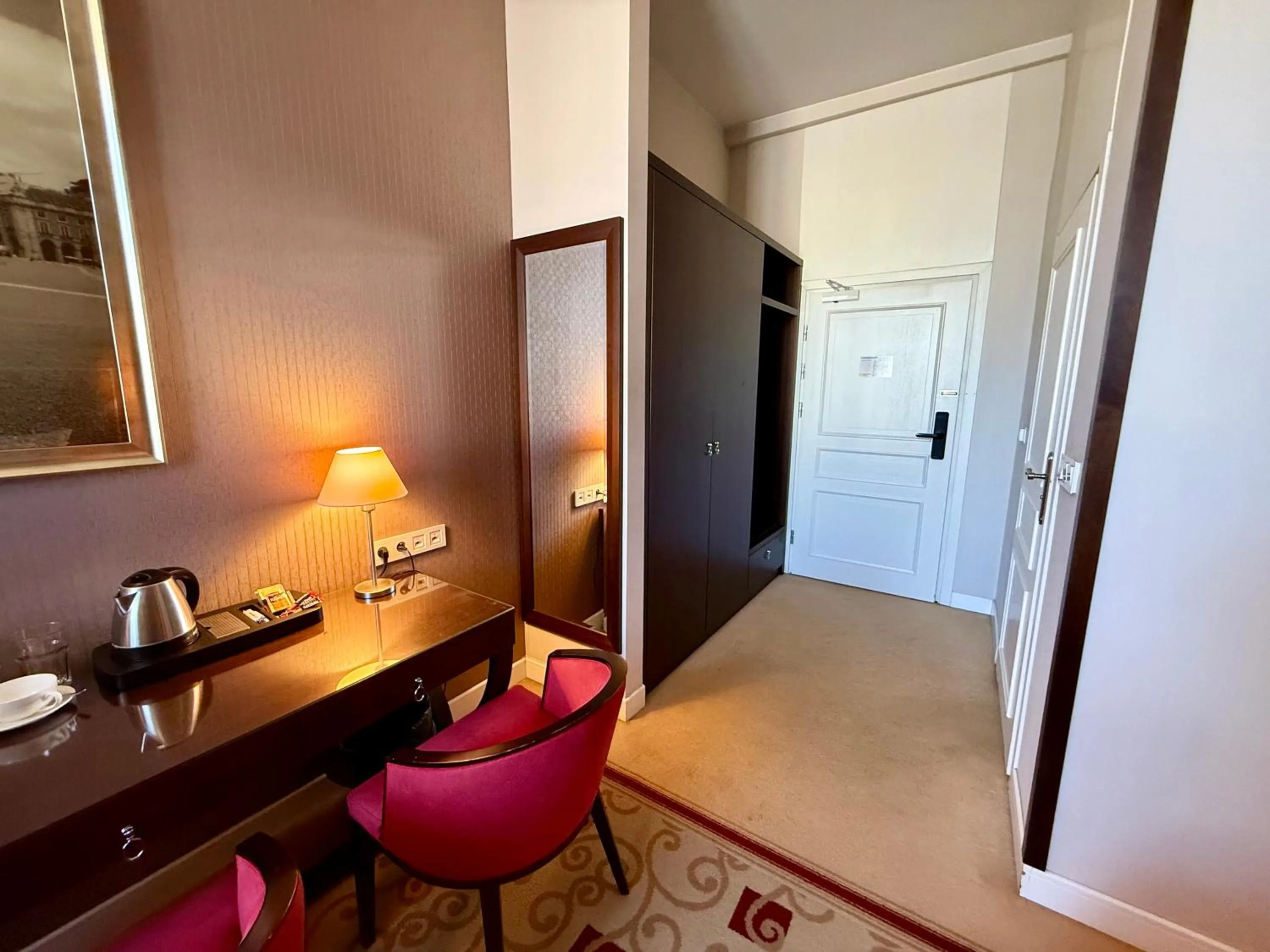 Living room, Bed in DK Dyplomat