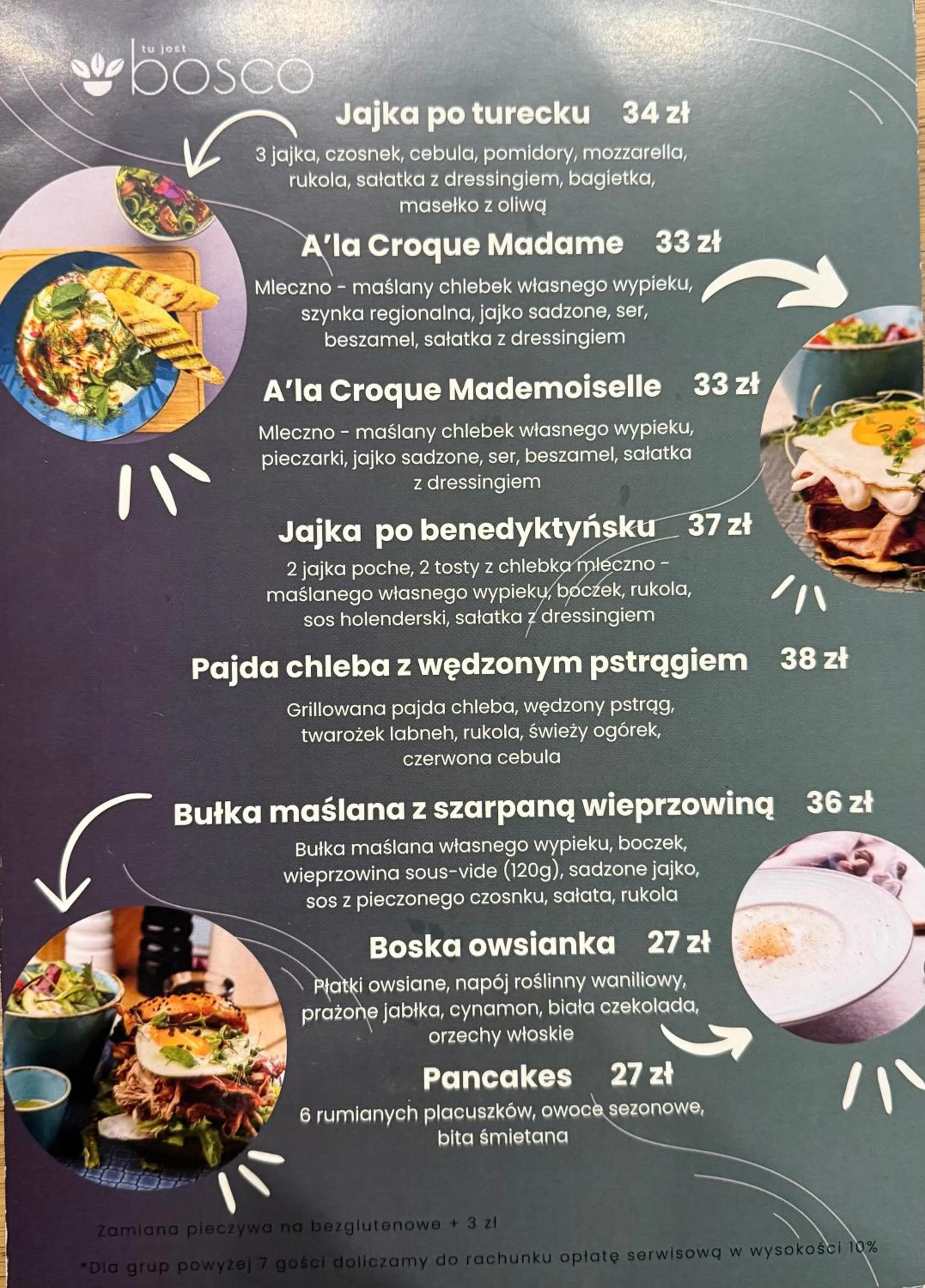 Restaurant/places to eat in DK Dyplomat