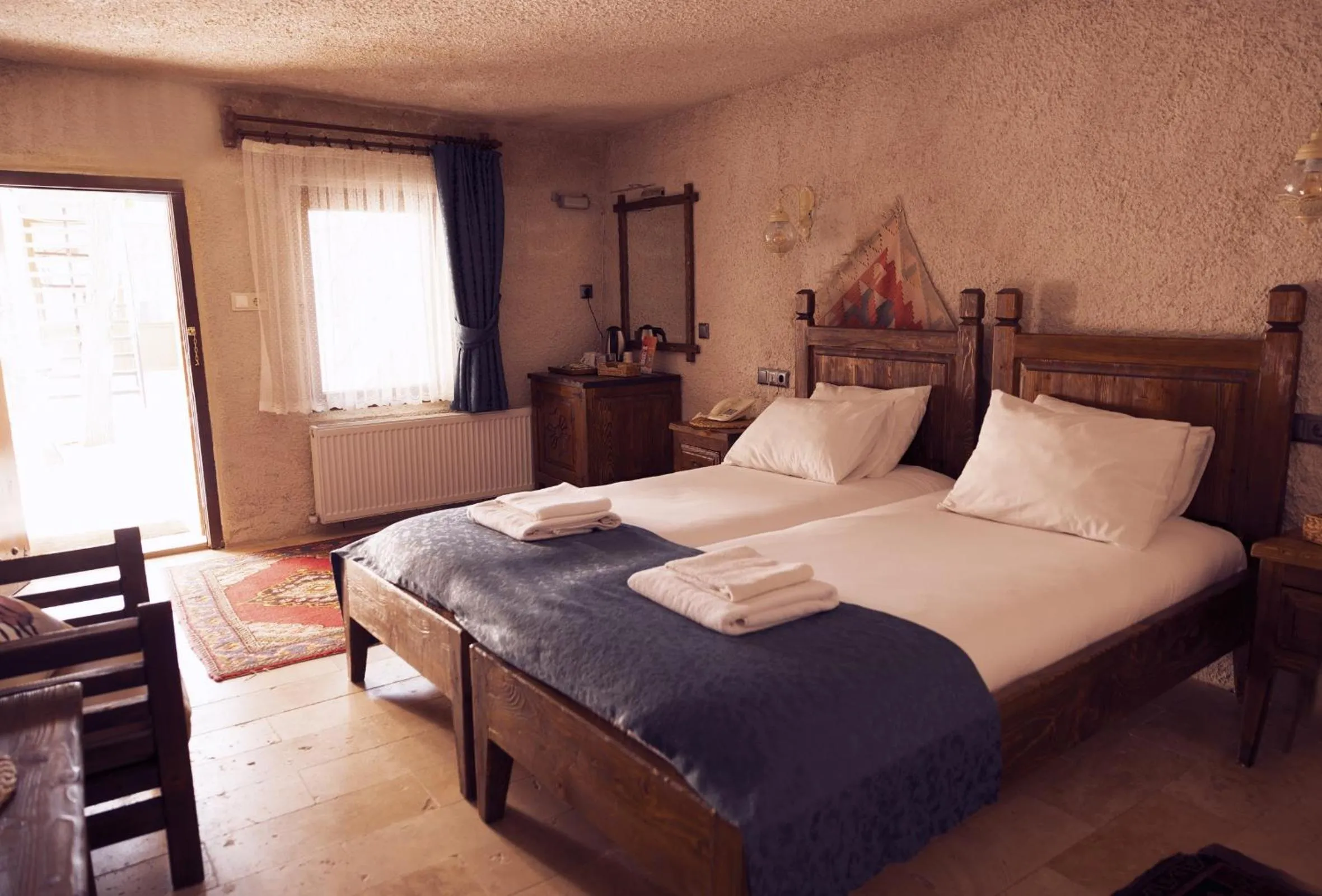 Bed in Göreme Stone Age