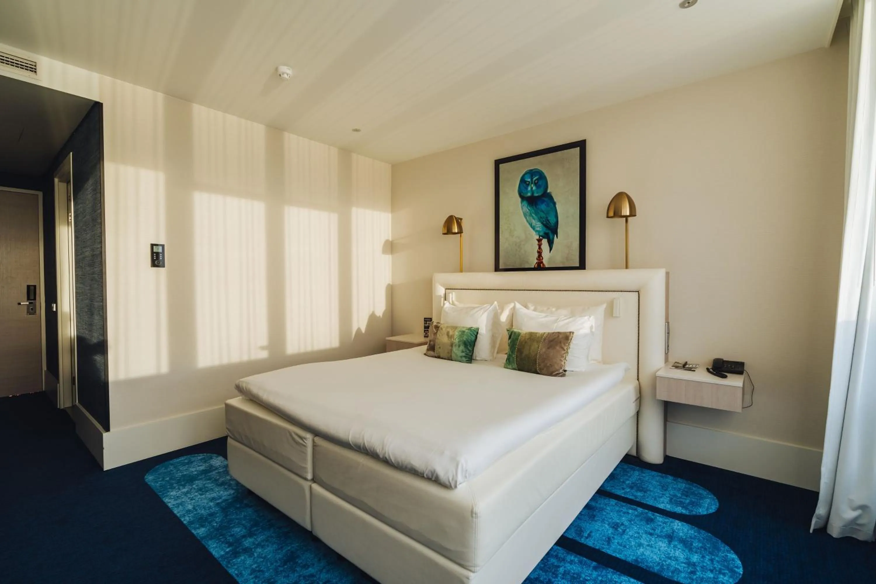 Bed in Van der Valk Hotel Den Haag