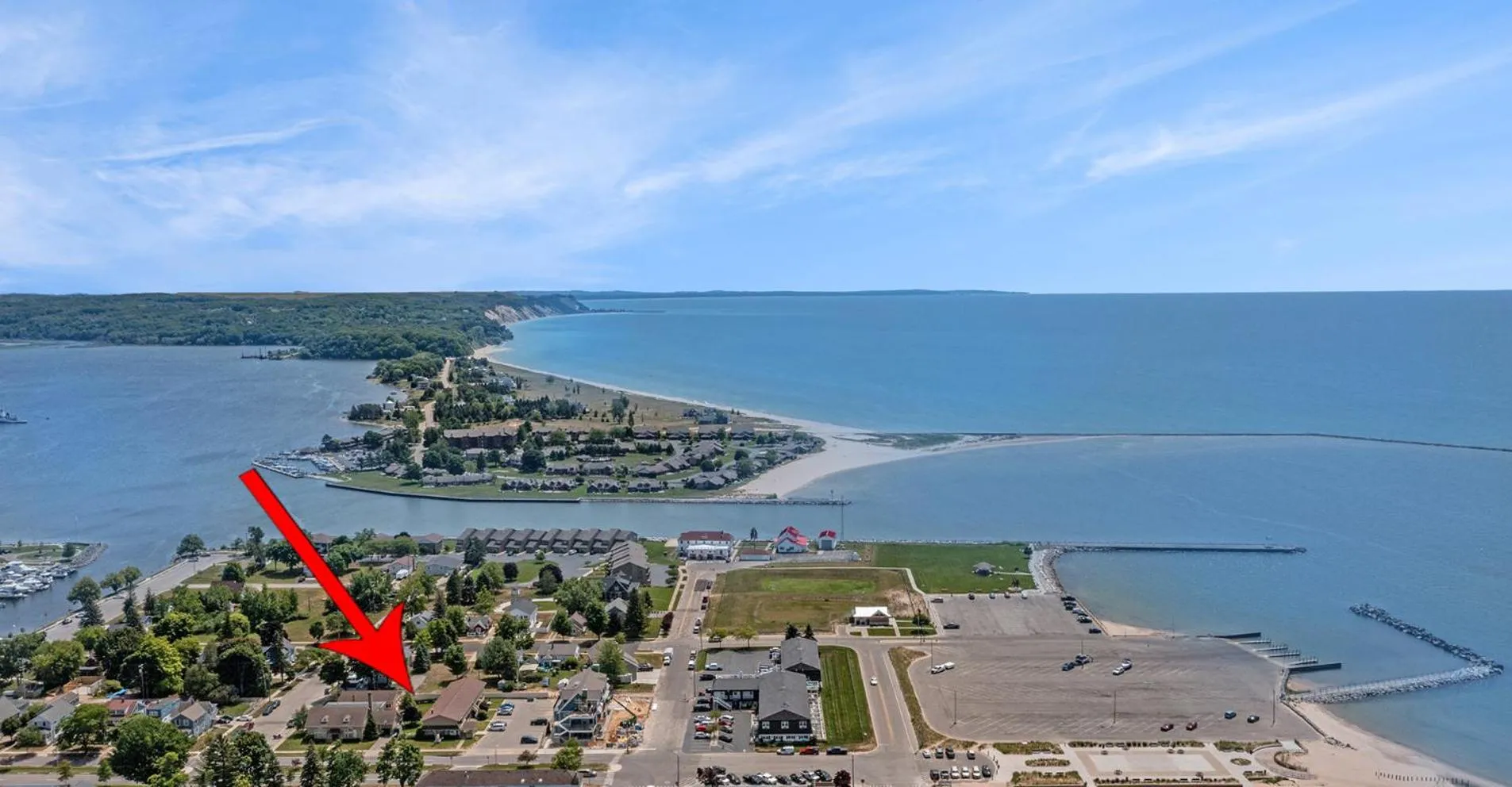 Property building in Ludington Pier House