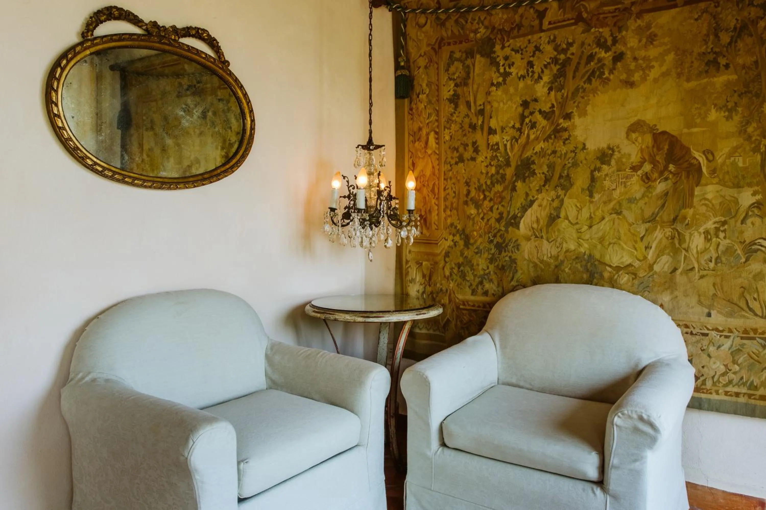 Seating area in Hacienda San Angel