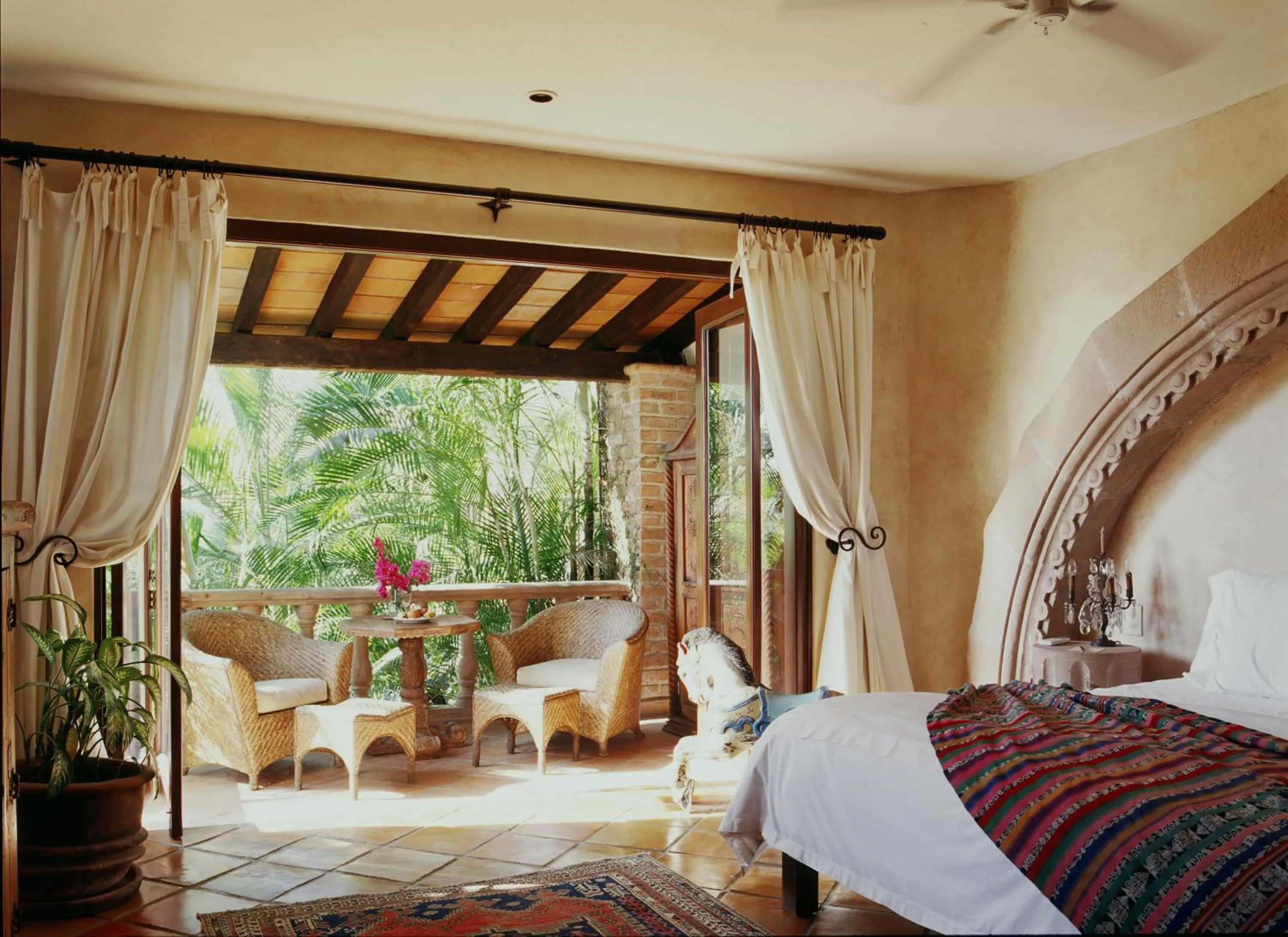 Bed in Hacienda San Angel