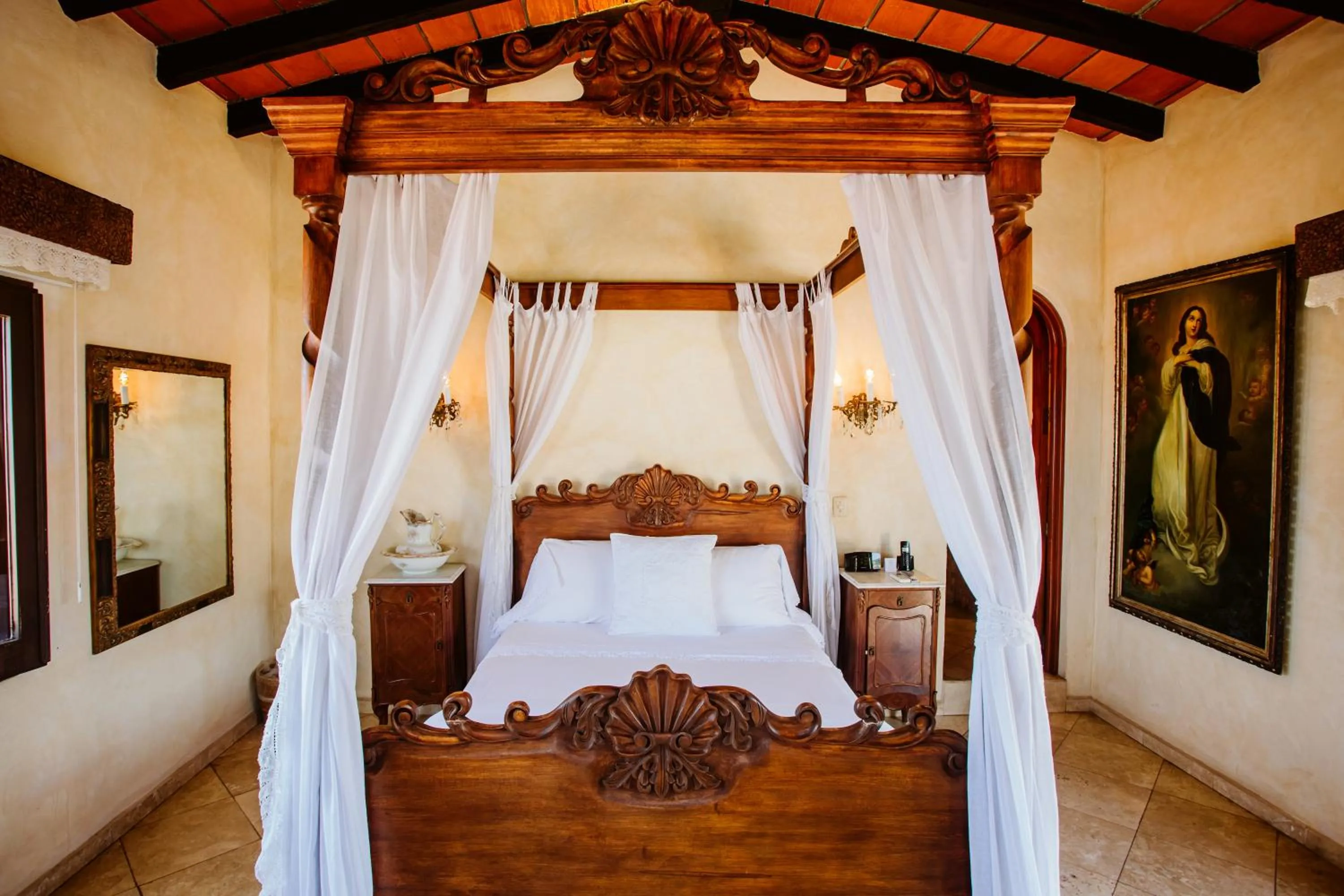 Bed in Hacienda San Angel