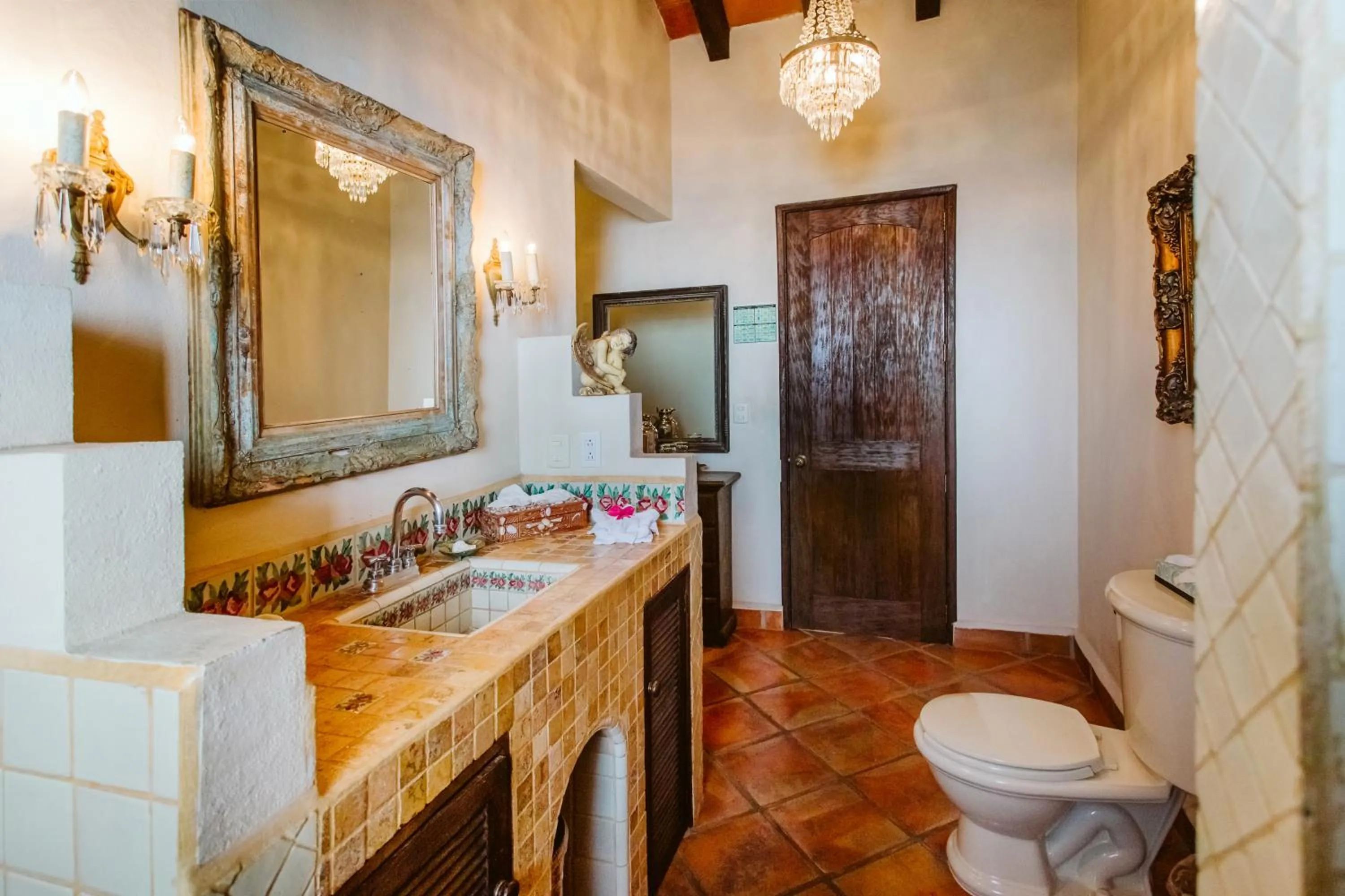 Bathroom in Hacienda San Angel