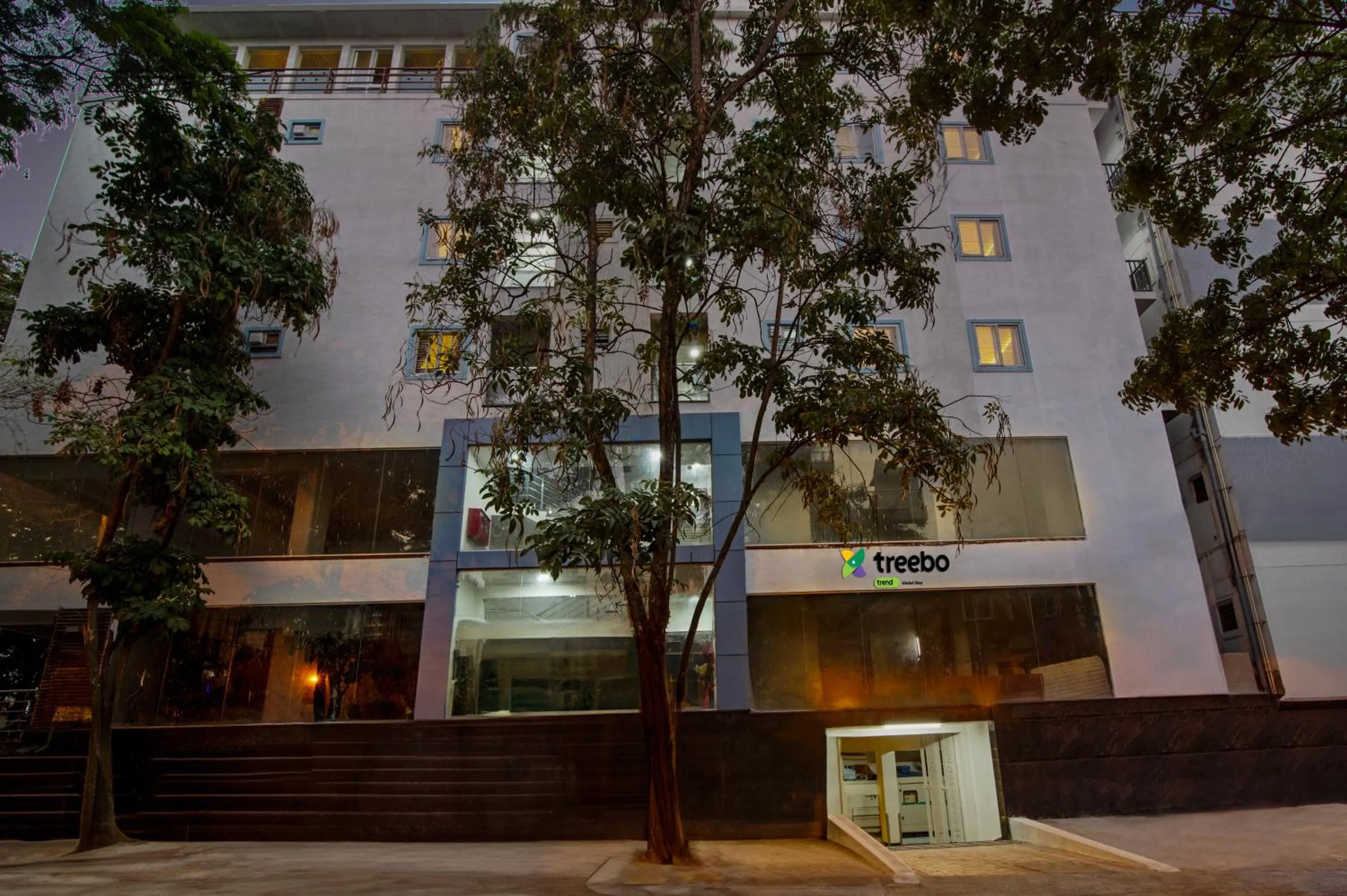 Property building in Treebo Global Stay, Jayanagar
