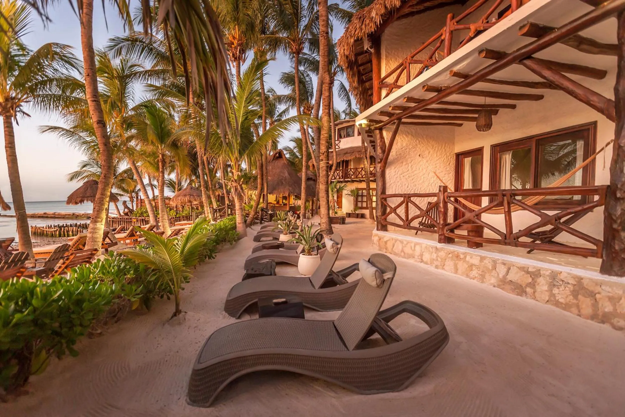 Garden in Beachfront Hotel La Palapa - Adults Only