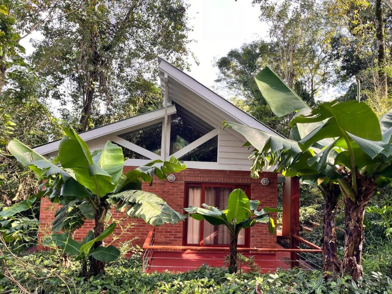Garden in Raices Amambai Lodges