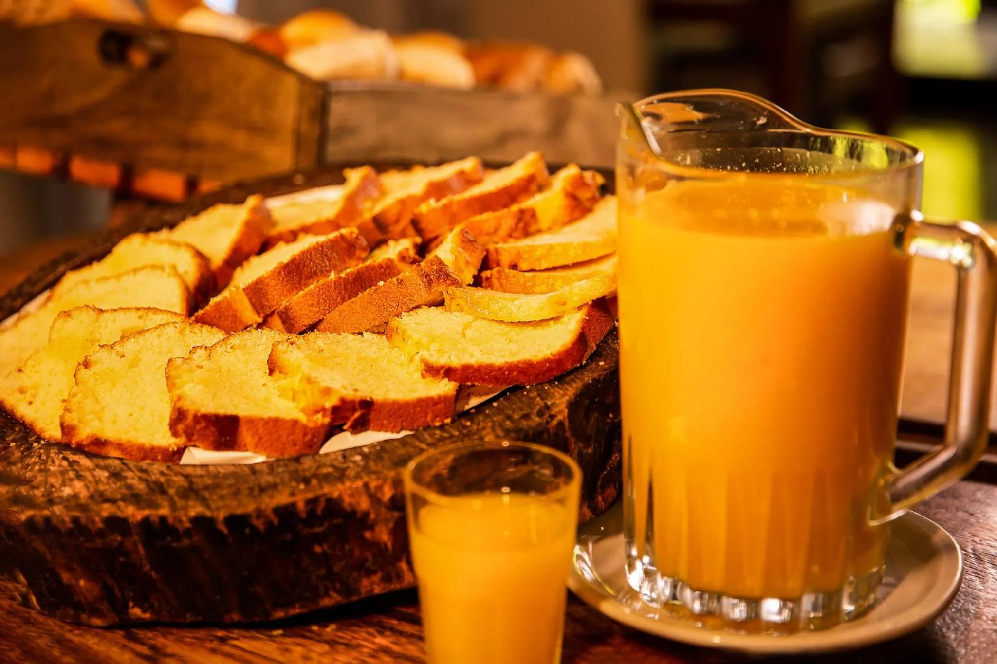 Breakfast in Raices Amambai Lodges