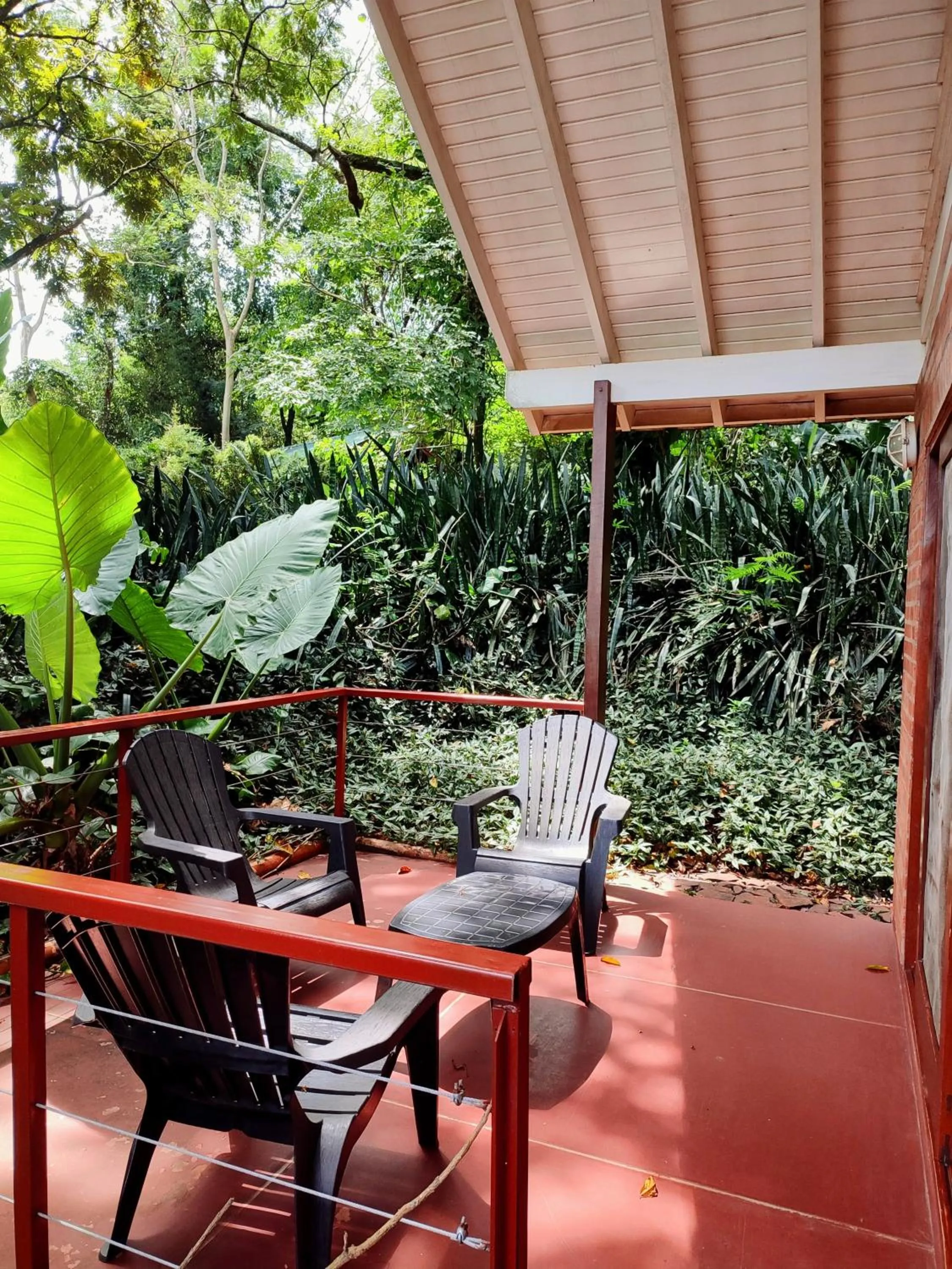 Balcony/Terrace in Raices Amambai Lodges
