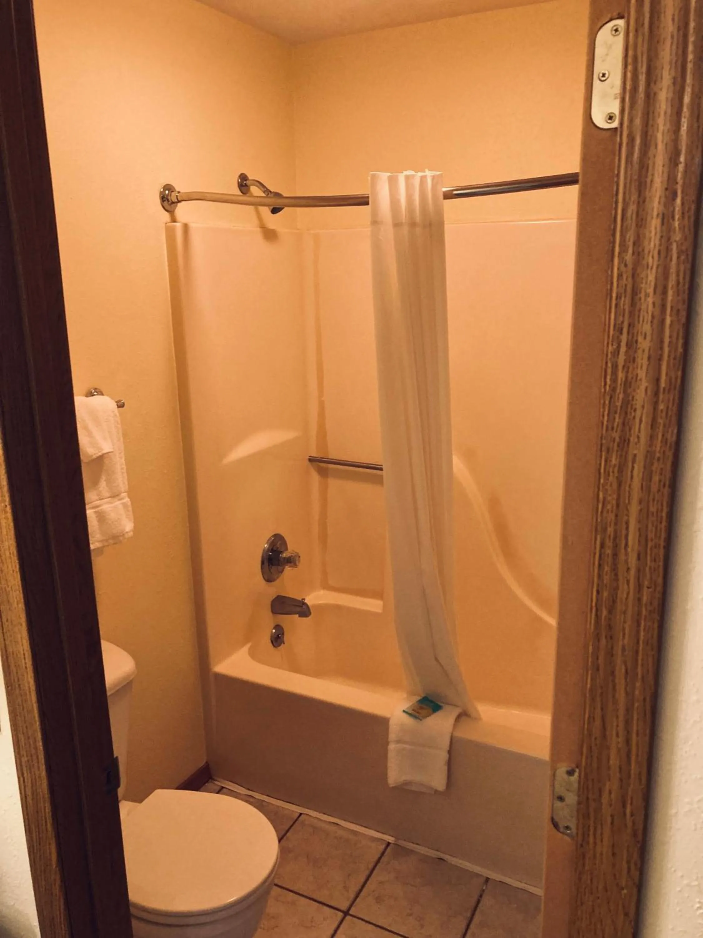 Toilet in Honeysuckle Inn