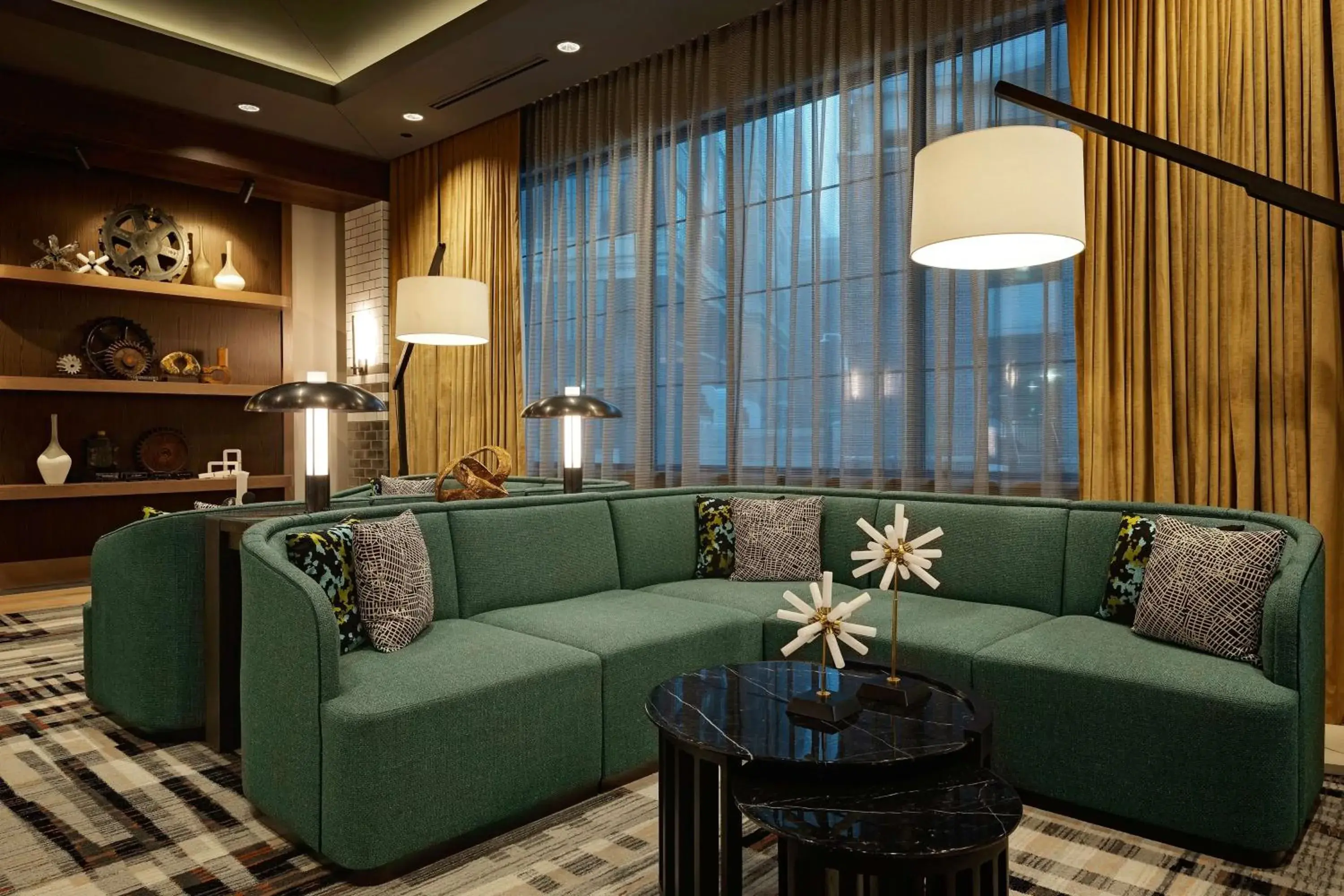Lobby or reception in Hotel Nickel Plate Fishers, Tapestry Collection By Hilton Lobby or reception in Hotel Nickel Plate Fishers, Tapestry Collection By Hilton
