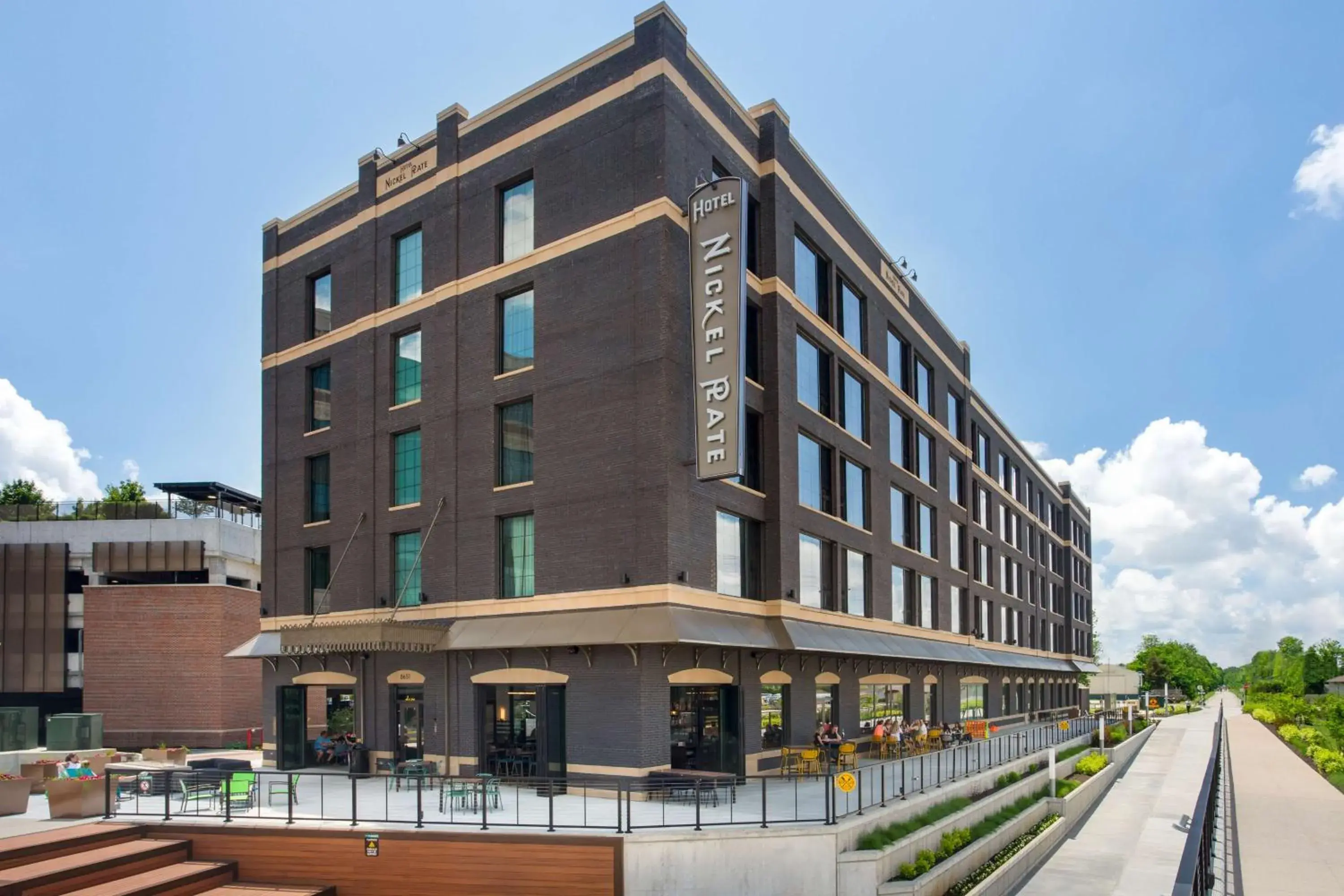 Property building in Hotel Nickel Plate Fishers, Tapestry Collection By Hilton Property building in Hotel Nickel Plate Fishers, Tapestry Collection By Hilton