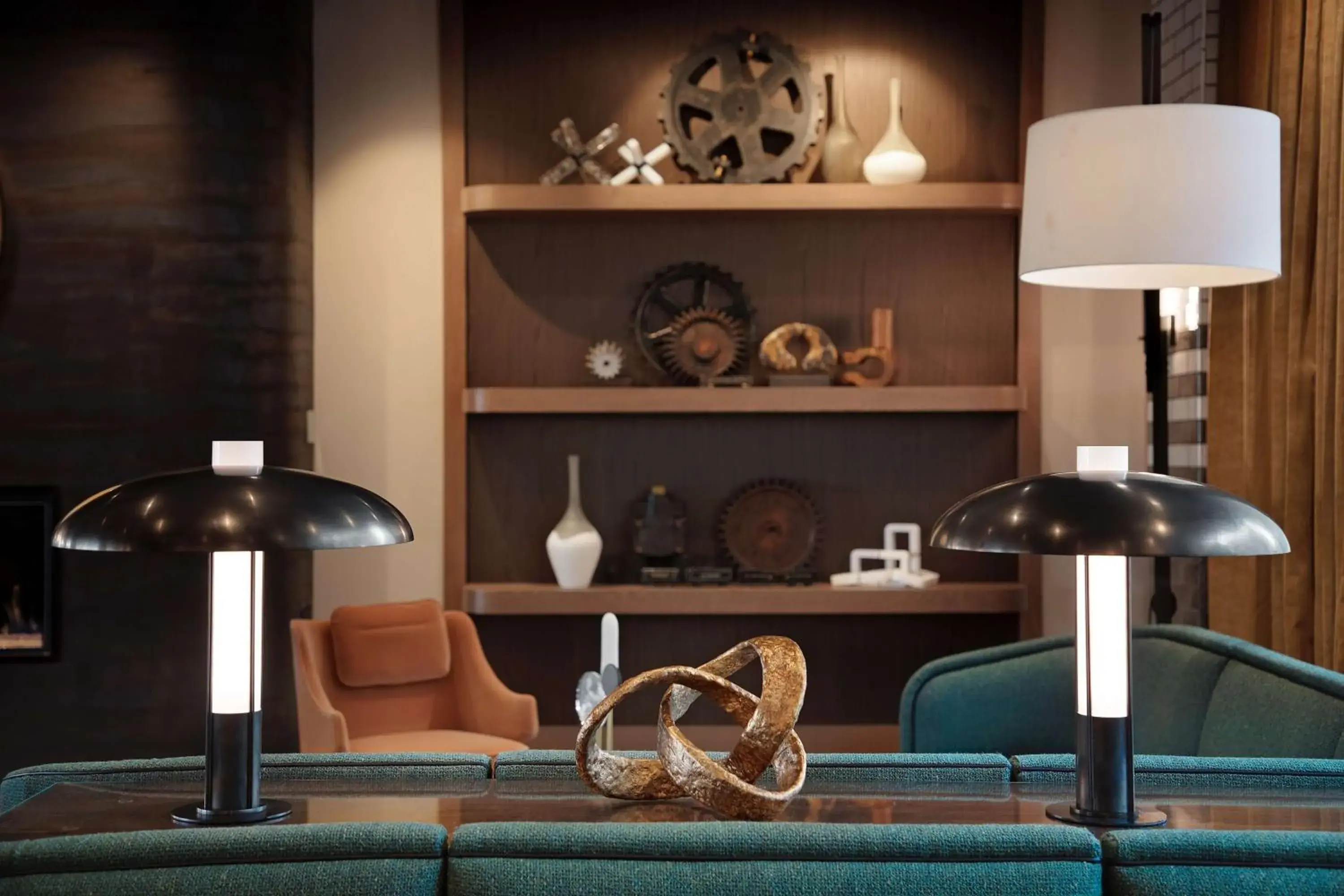 Lobby or reception in Hotel Nickel Plate Fishers, Tapestry Collection By Hilton Lobby or reception in Hotel Nickel Plate Fishers, Tapestry Collection By Hilton