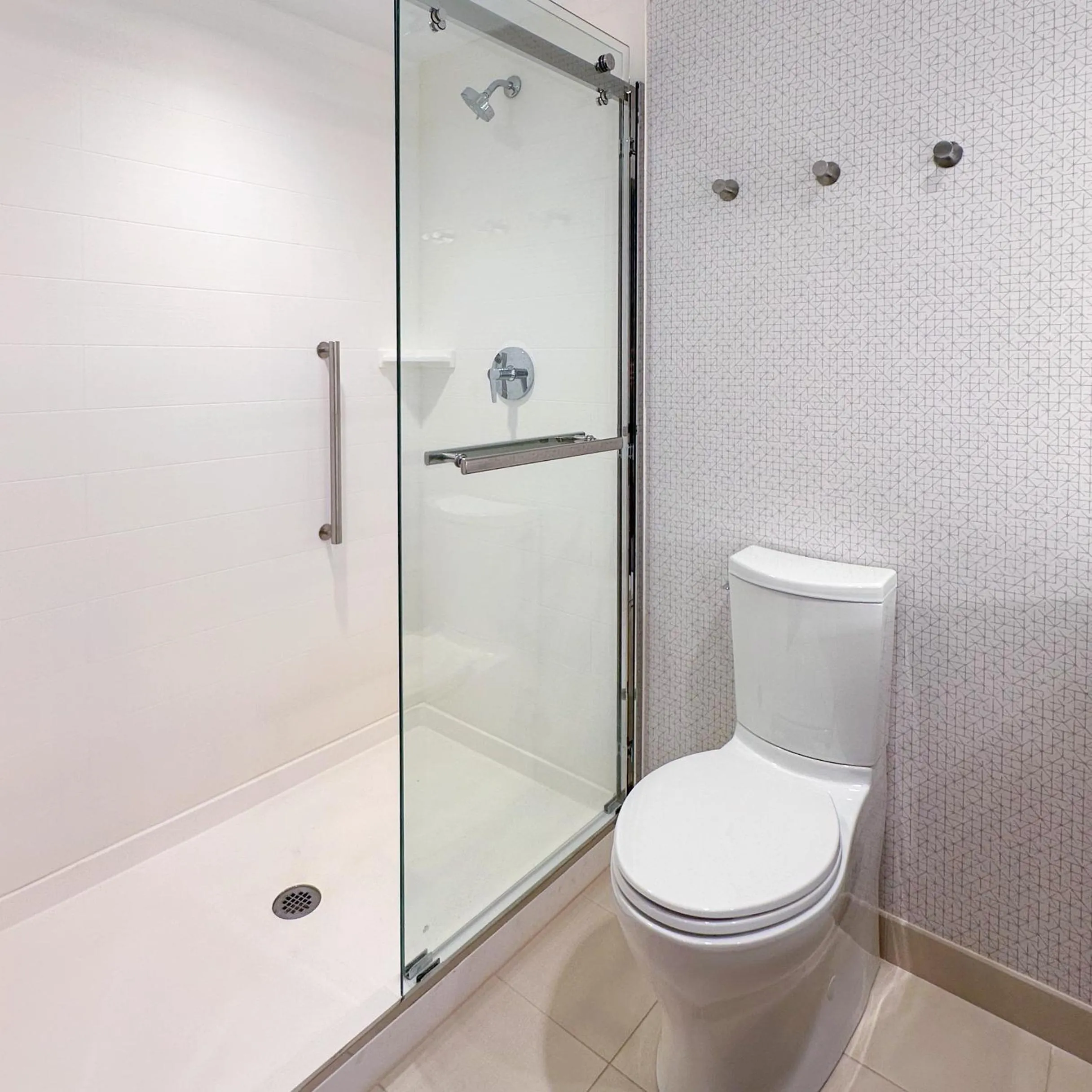 Shower in Home2 Suites by Hilton Fort Walton Beach Eglin AirForce Base