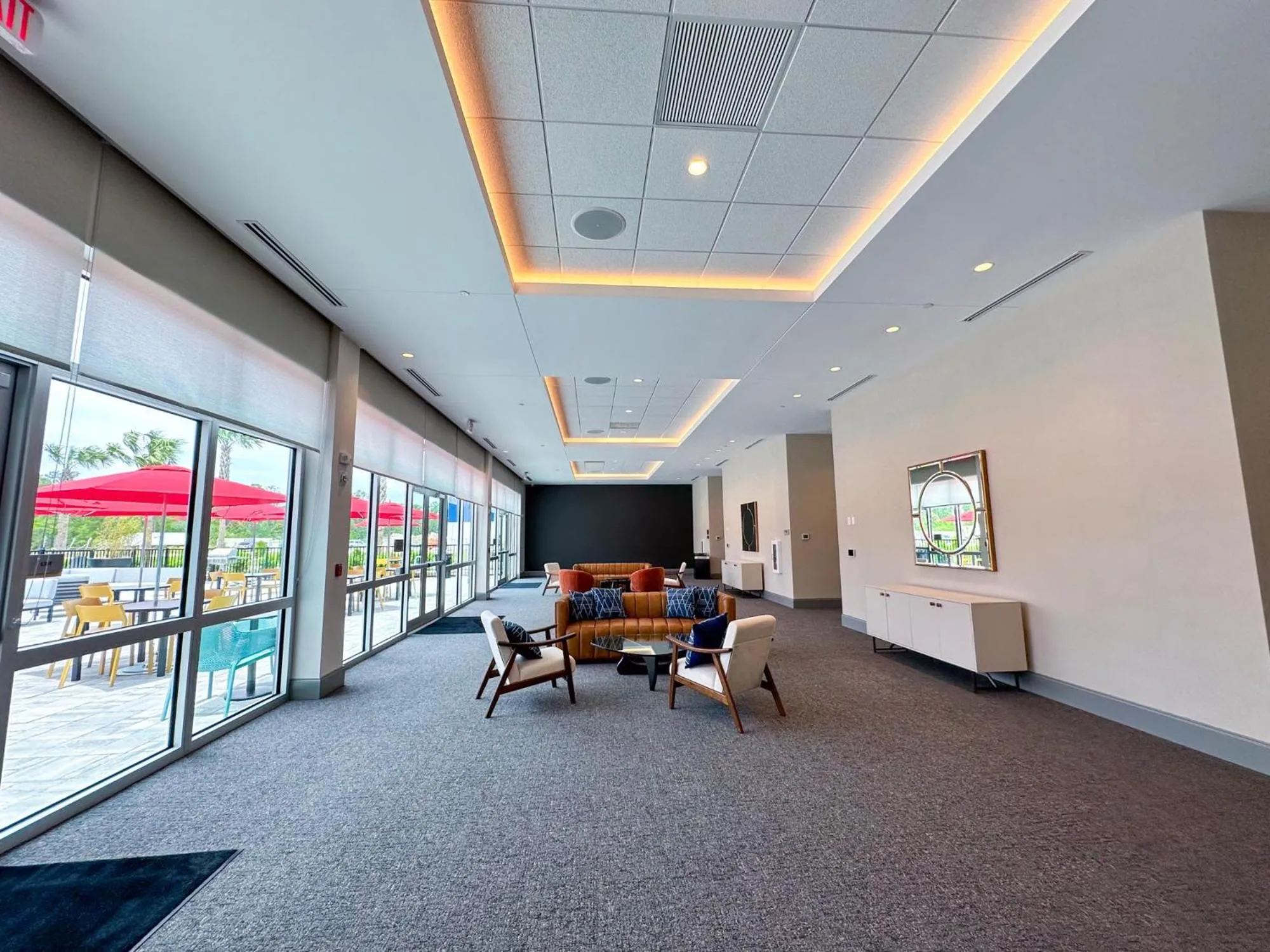 Seating area in Home2 Suites by Hilton Fort Walton Beach Eglin AirForce Base