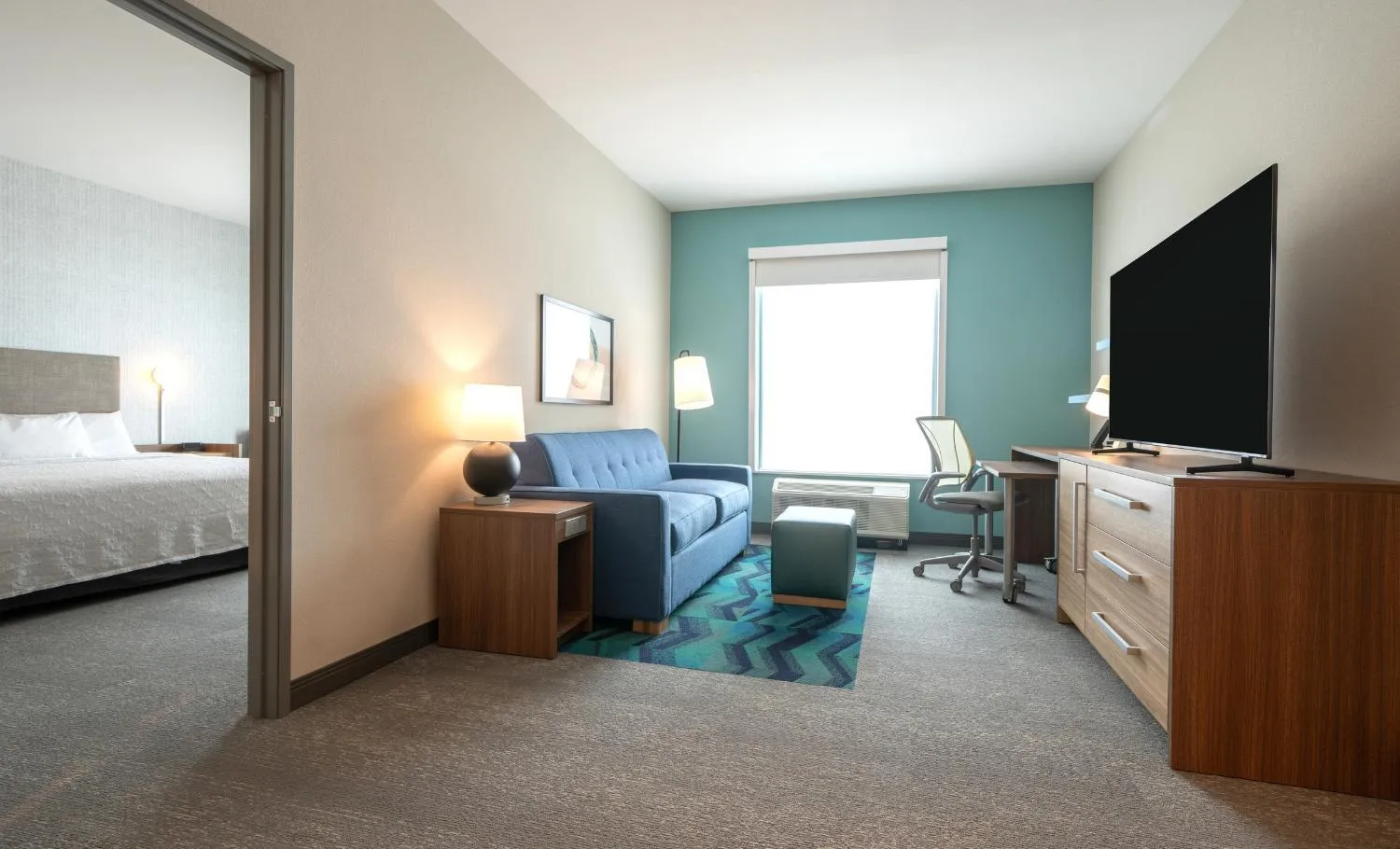 Bed in Home2 Suites by Hilton Fort Walton Beach Eglin AirForce Base