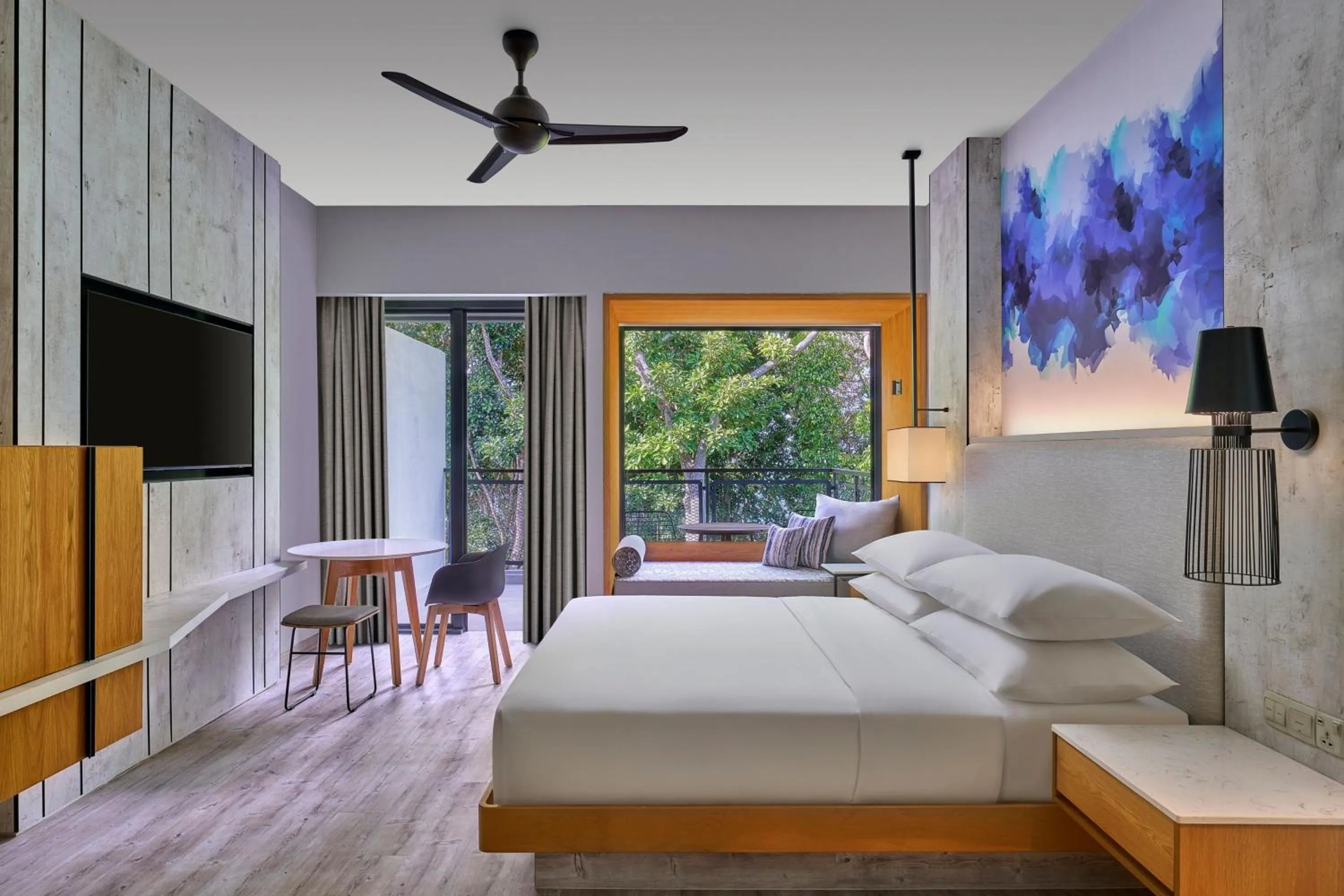 Photo of the whole room, Bed in Perhentian Marriott Resort & Spa