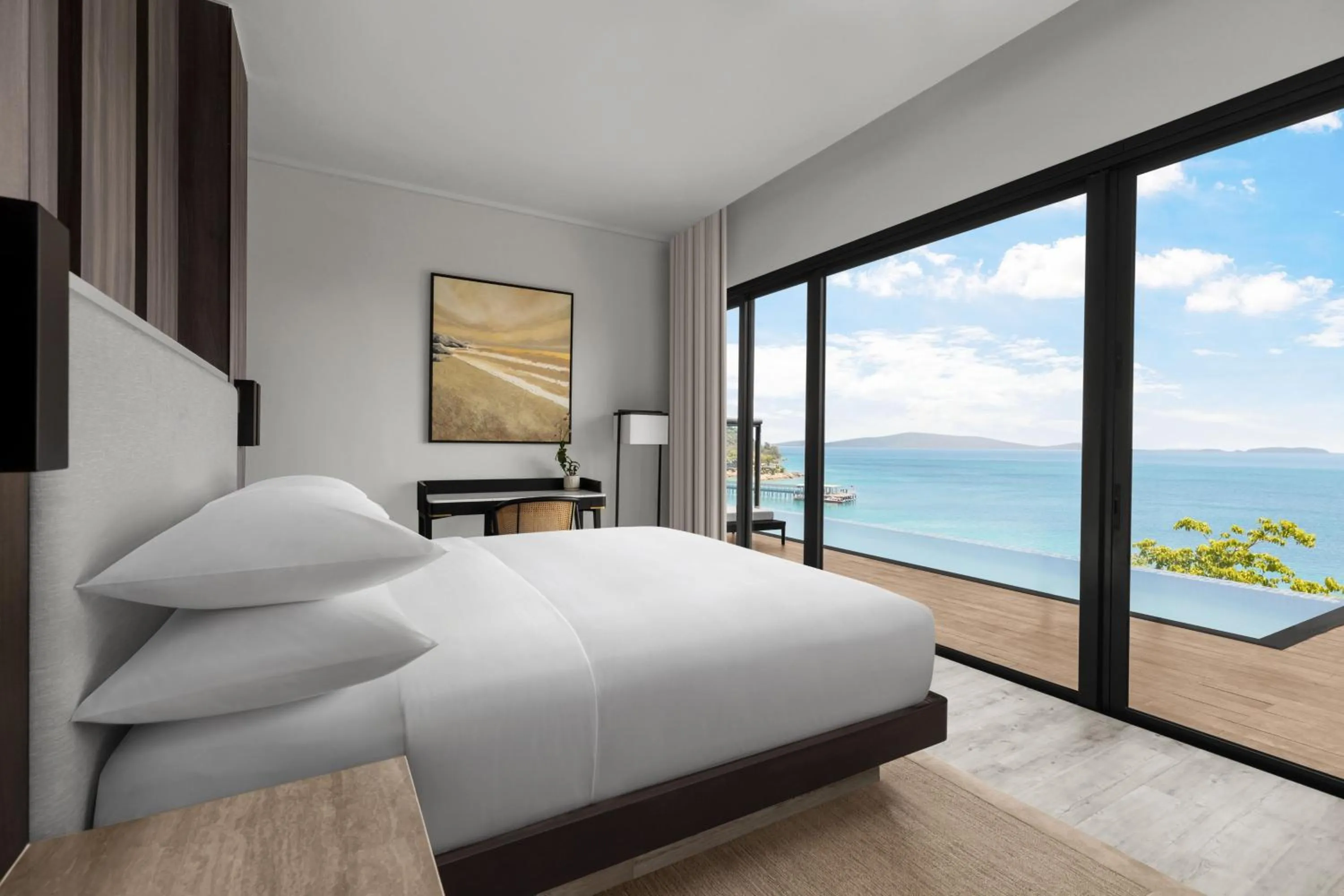 Bedroom, Bed in Perhentian Marriott Resort & Spa