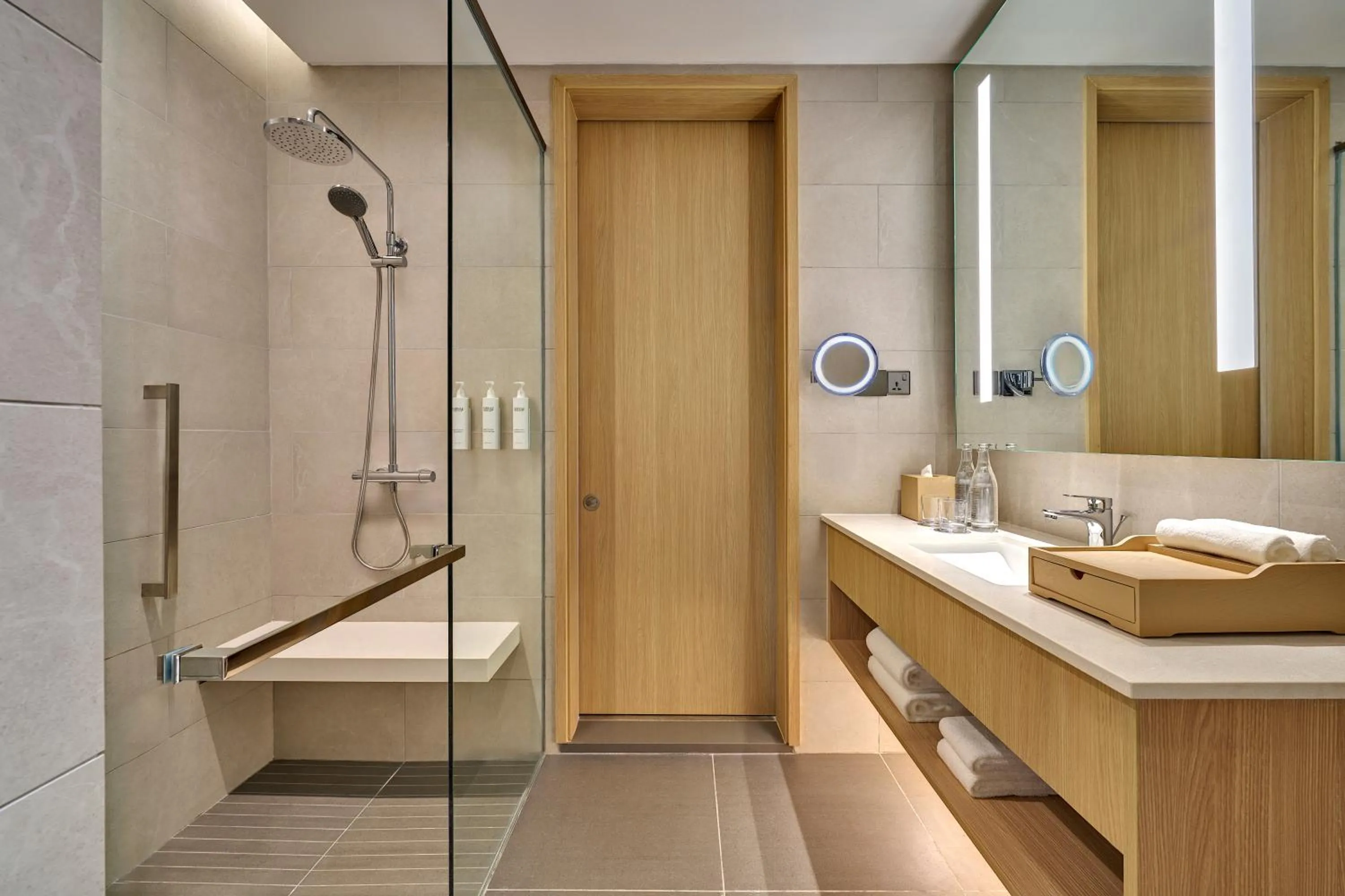 Shower in Courtyard by Marriott Kuala Lumpur South