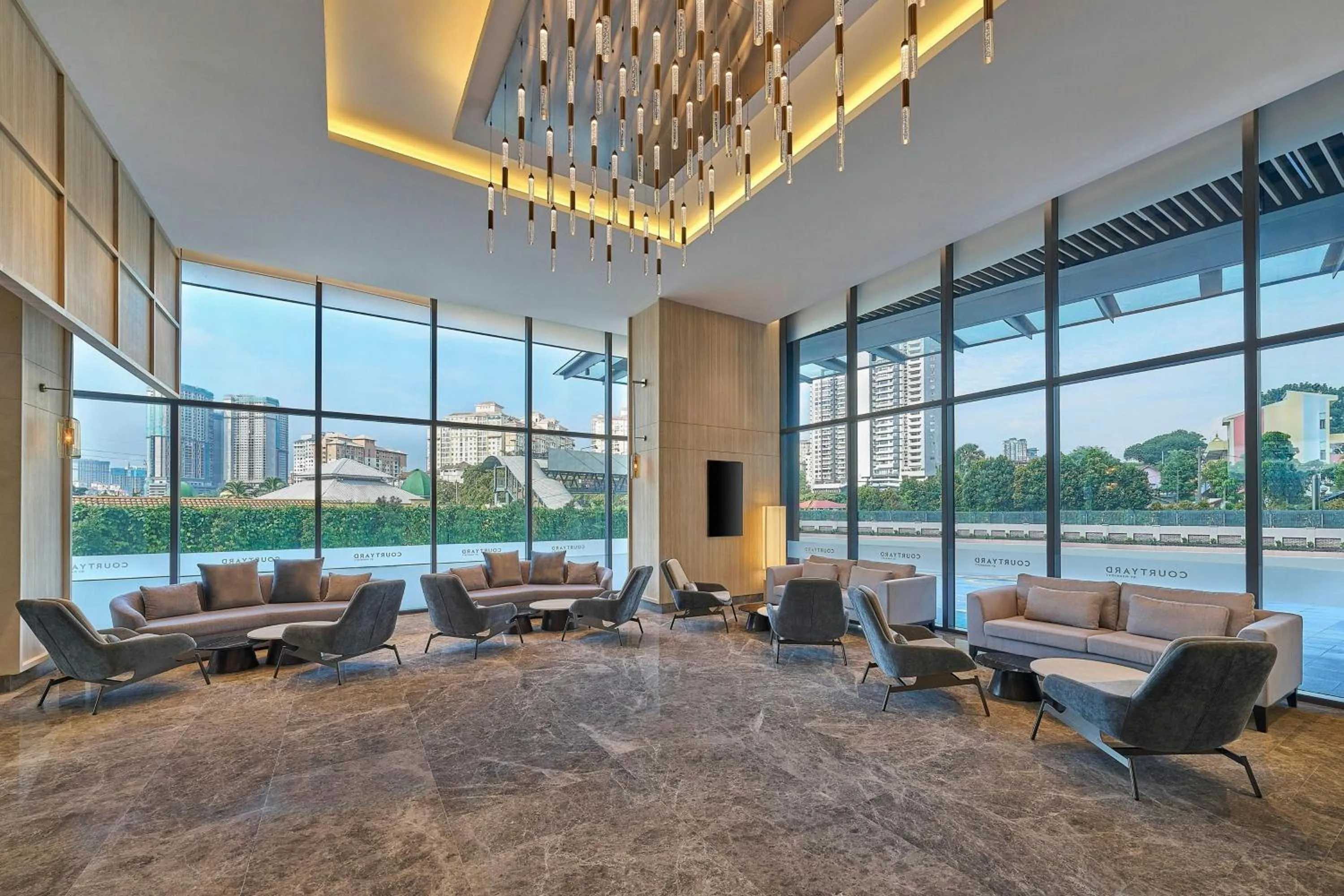 Lobby or reception in Courtyard by Marriott Kuala Lumpur South