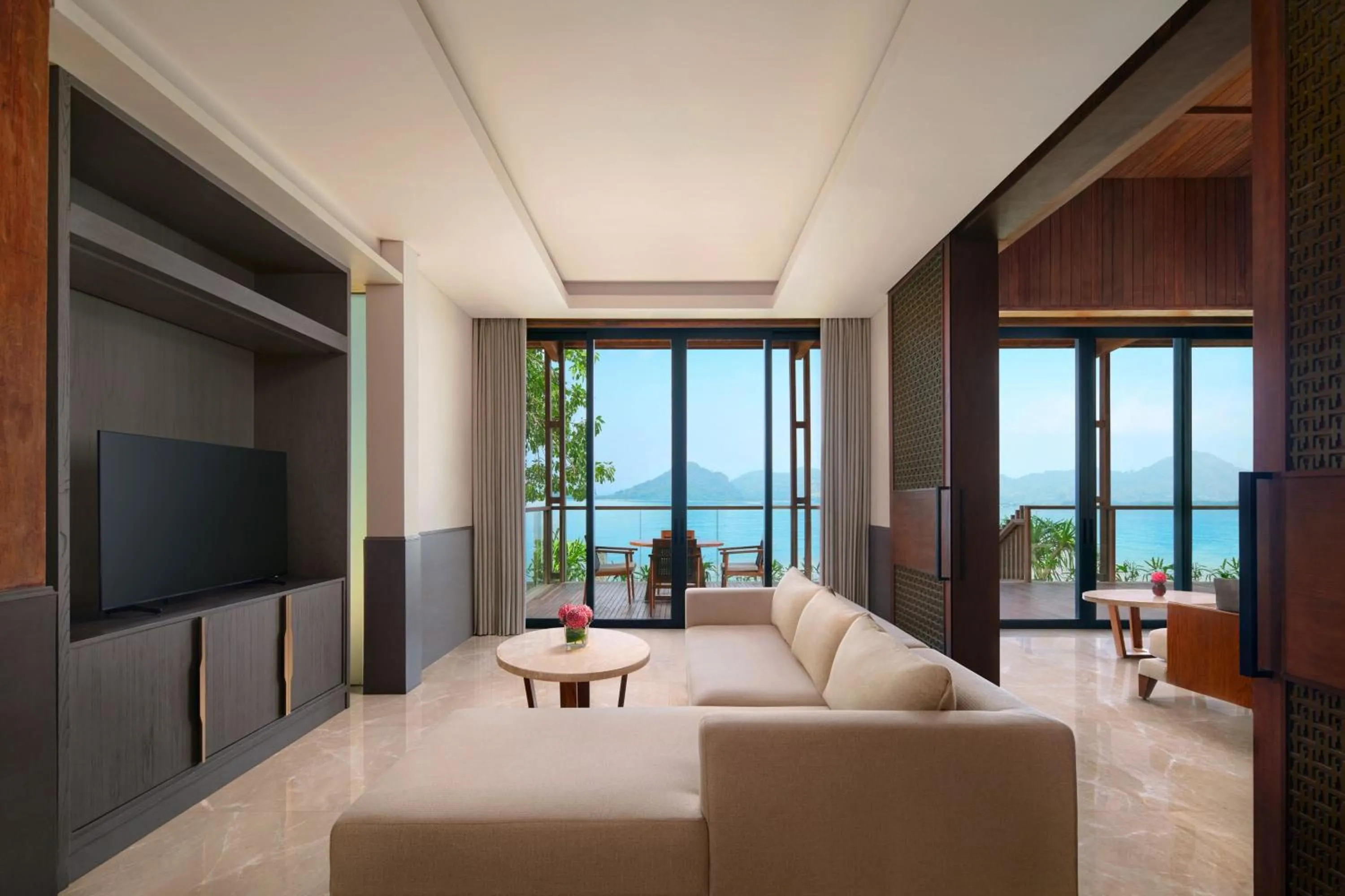 Living room in Lampung Marriott Resort & Spa