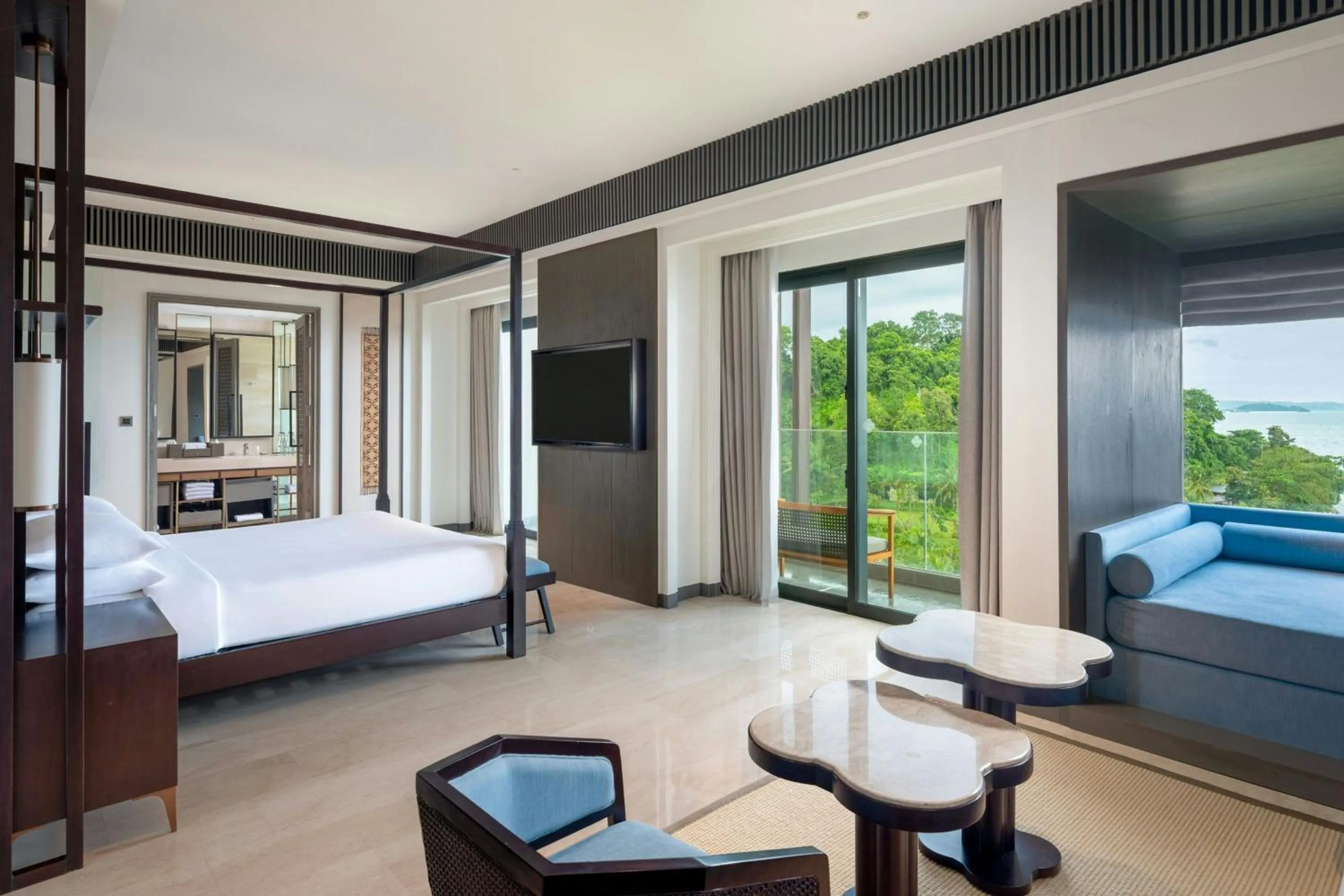 Bedroom, Bed in Lampung Marriott Resort & Spa
