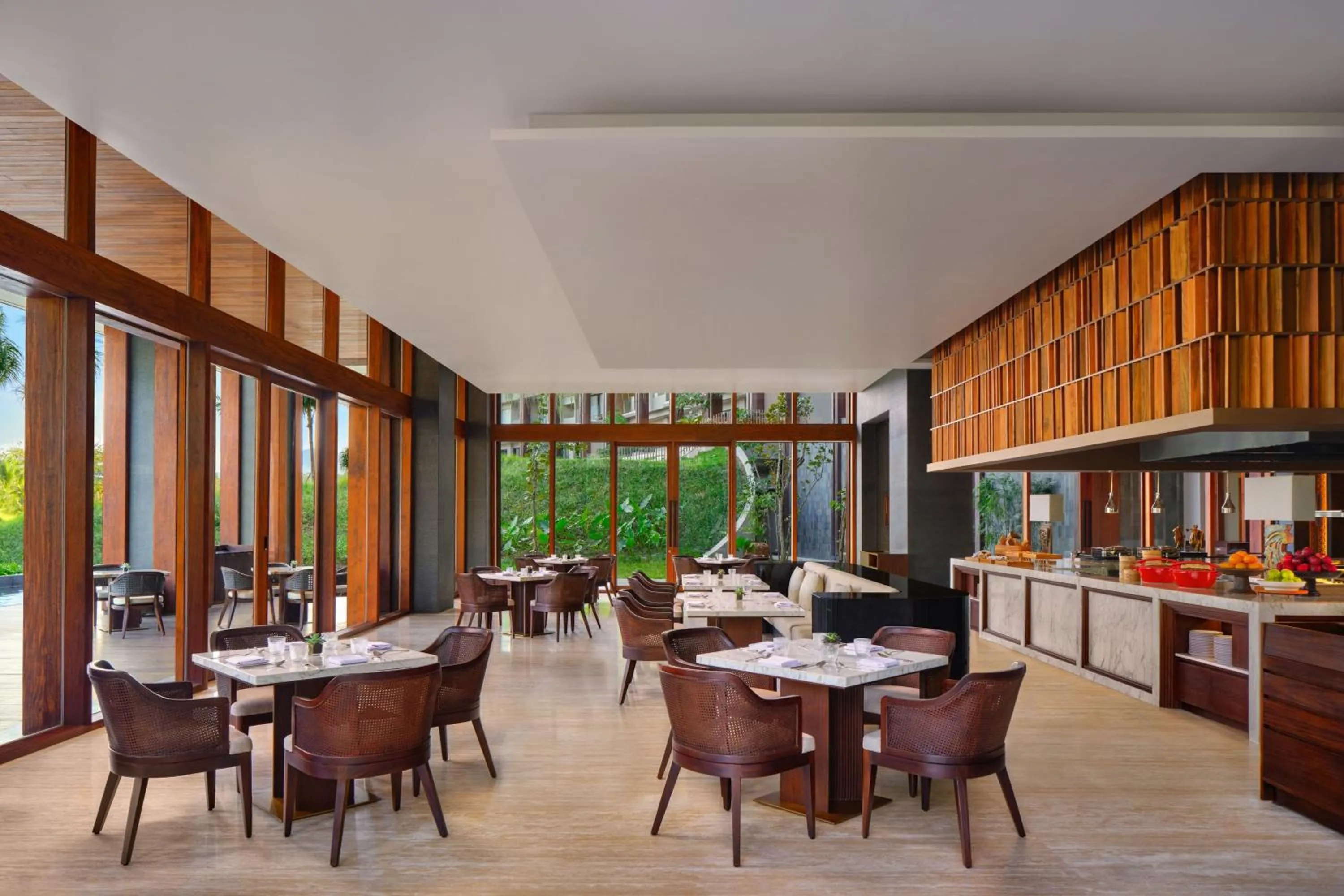 Restaurant/places to eat in Lampung Marriott Resort & Spa