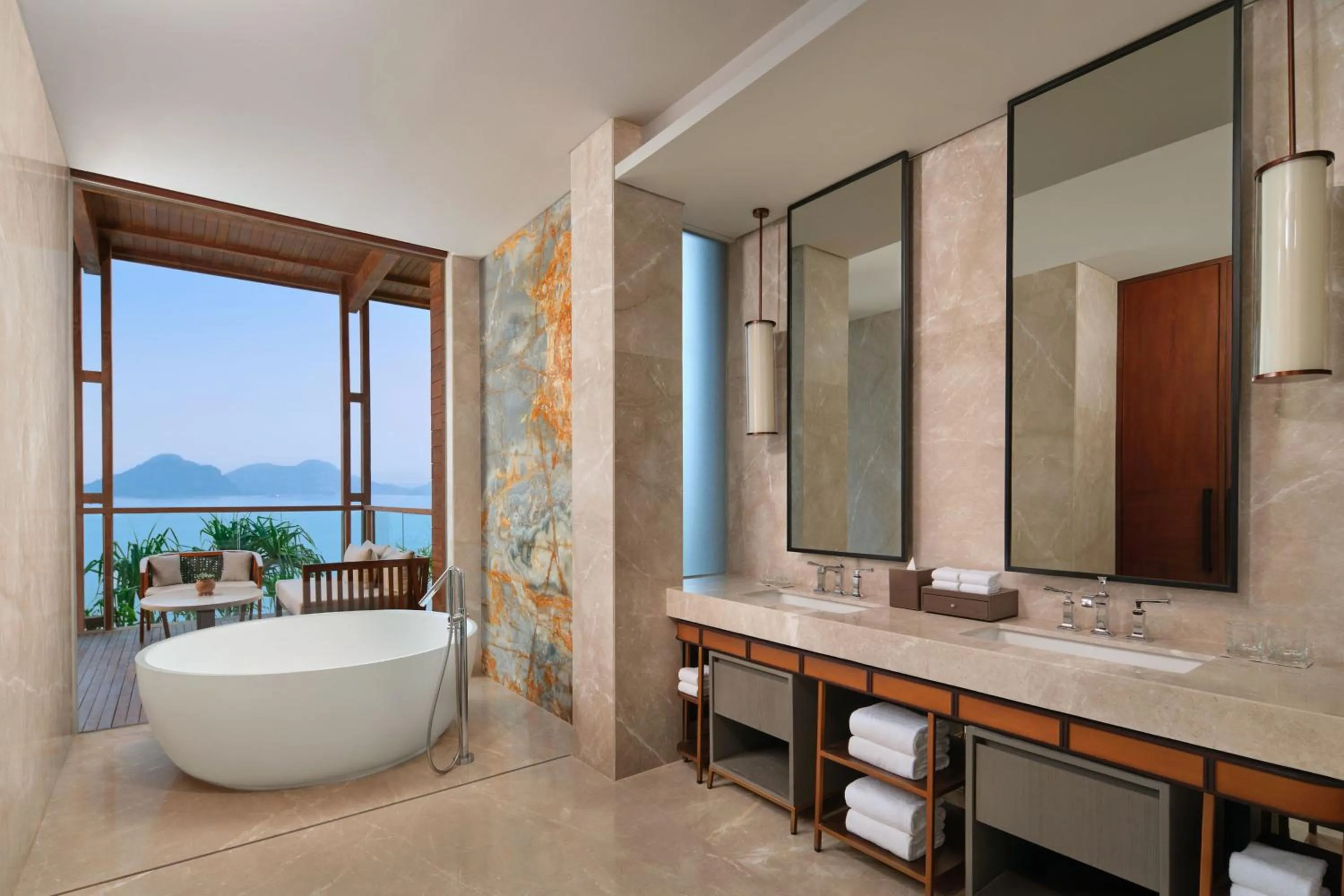 Bathroom in Lampung Marriott Resort & Spa